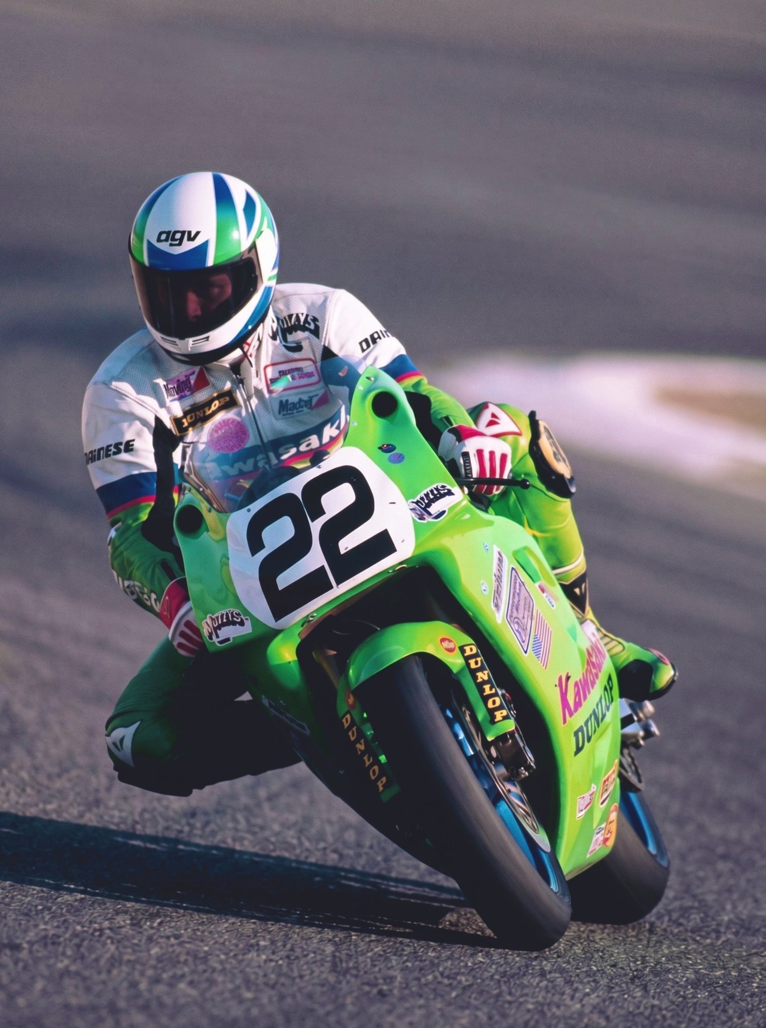 Scott Russell's 1991 Muzzy Kawasaki Ninja ZXR750