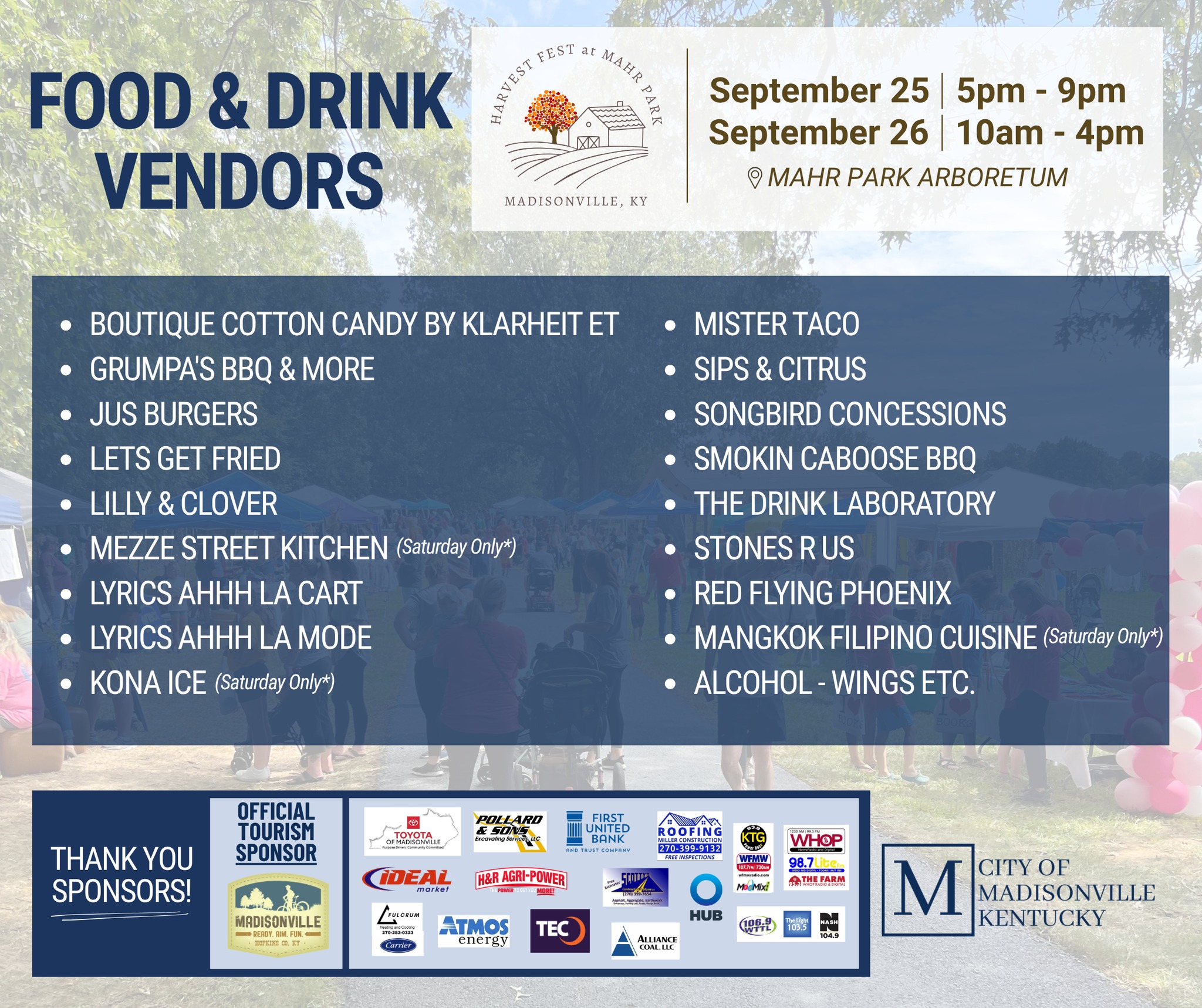 🍂 Get ready for a weekend full of fall fun at Harvest Fest! We're
