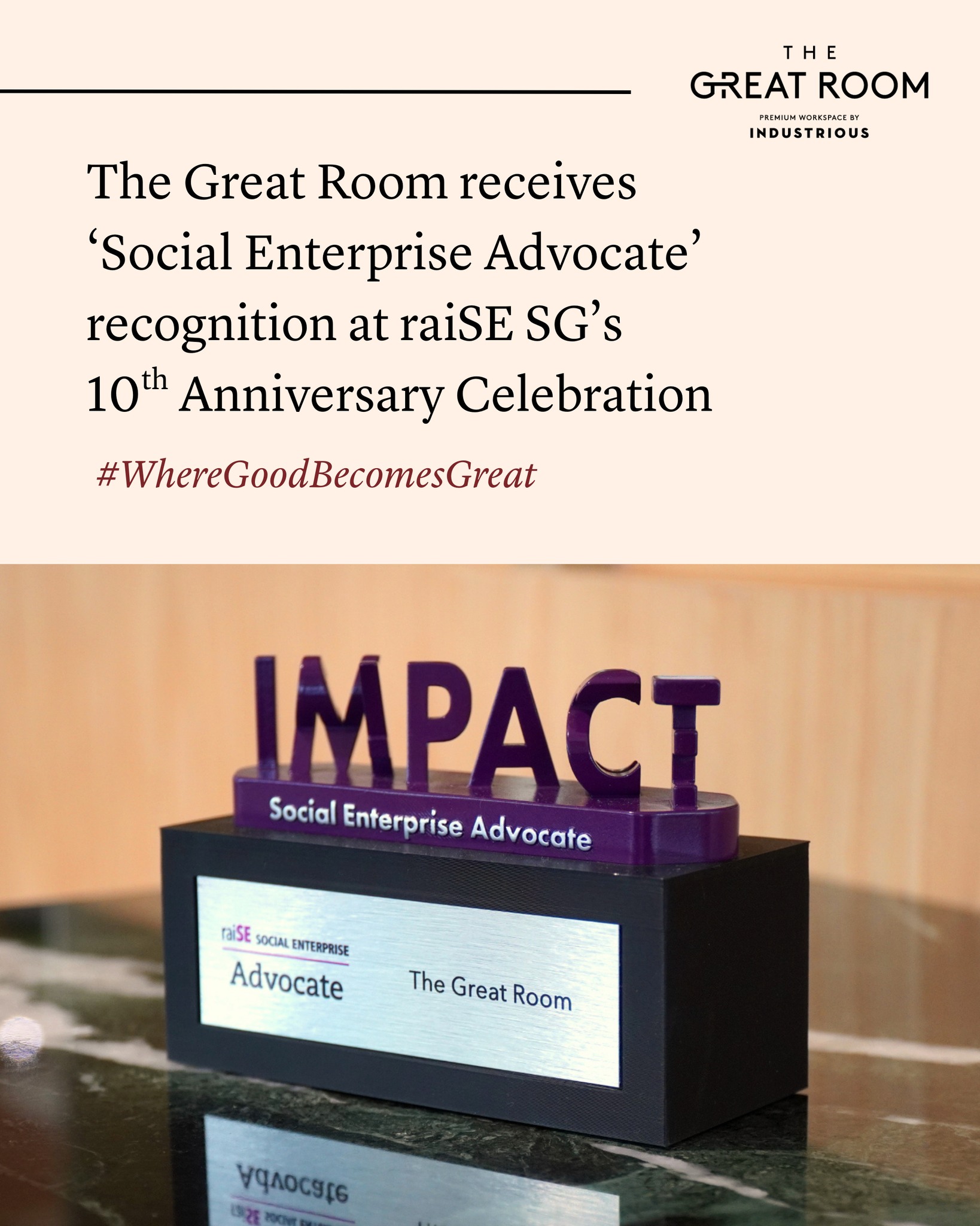 The Great - Kicking Off 2026 With Positive Impact! The Great Room is ...