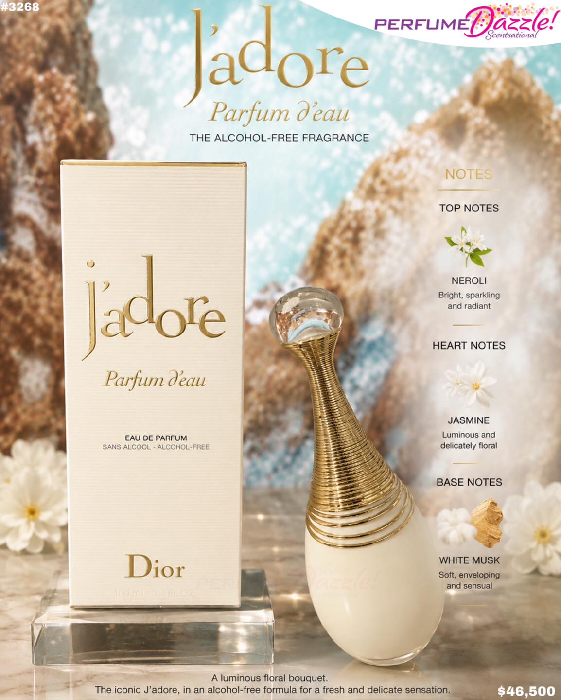 J'adore Parfum D'Eau by Christian Dior 100ml EDP Spray Women