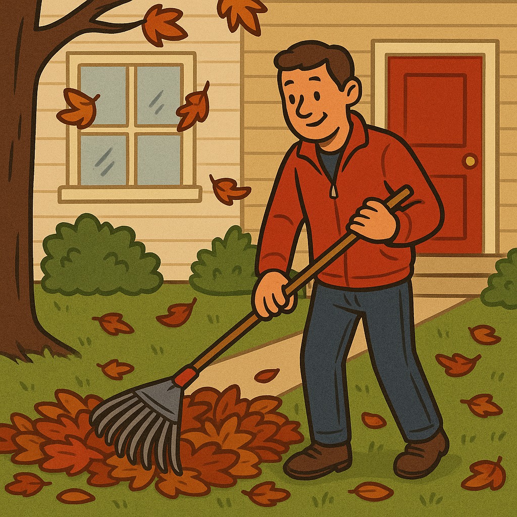 Kathy - 🍁 Raking leaves? You might not need to go overboard! • Mulched ...