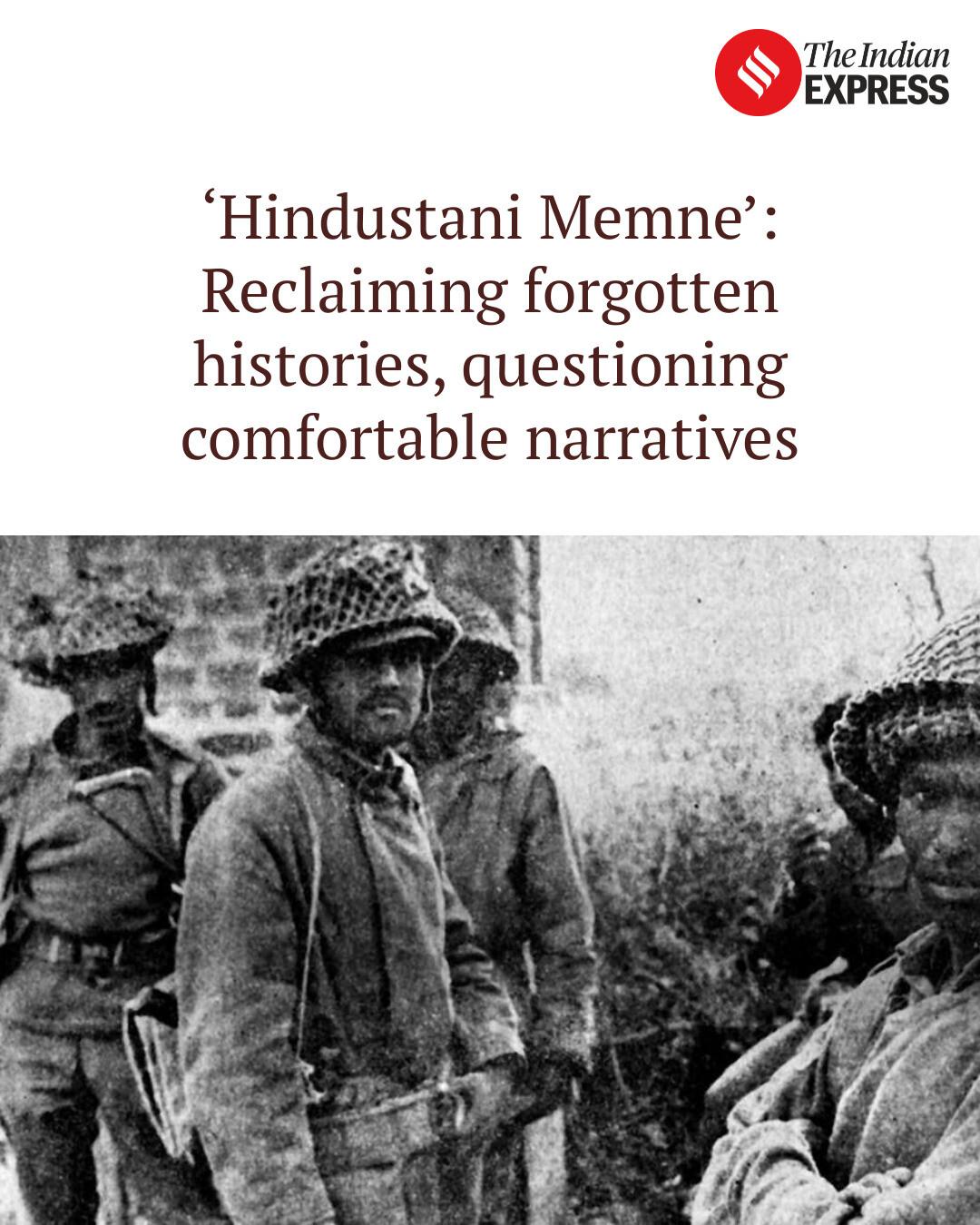 Indian - ‘Hindustani Memne’: Reclaiming forgotten histories ...