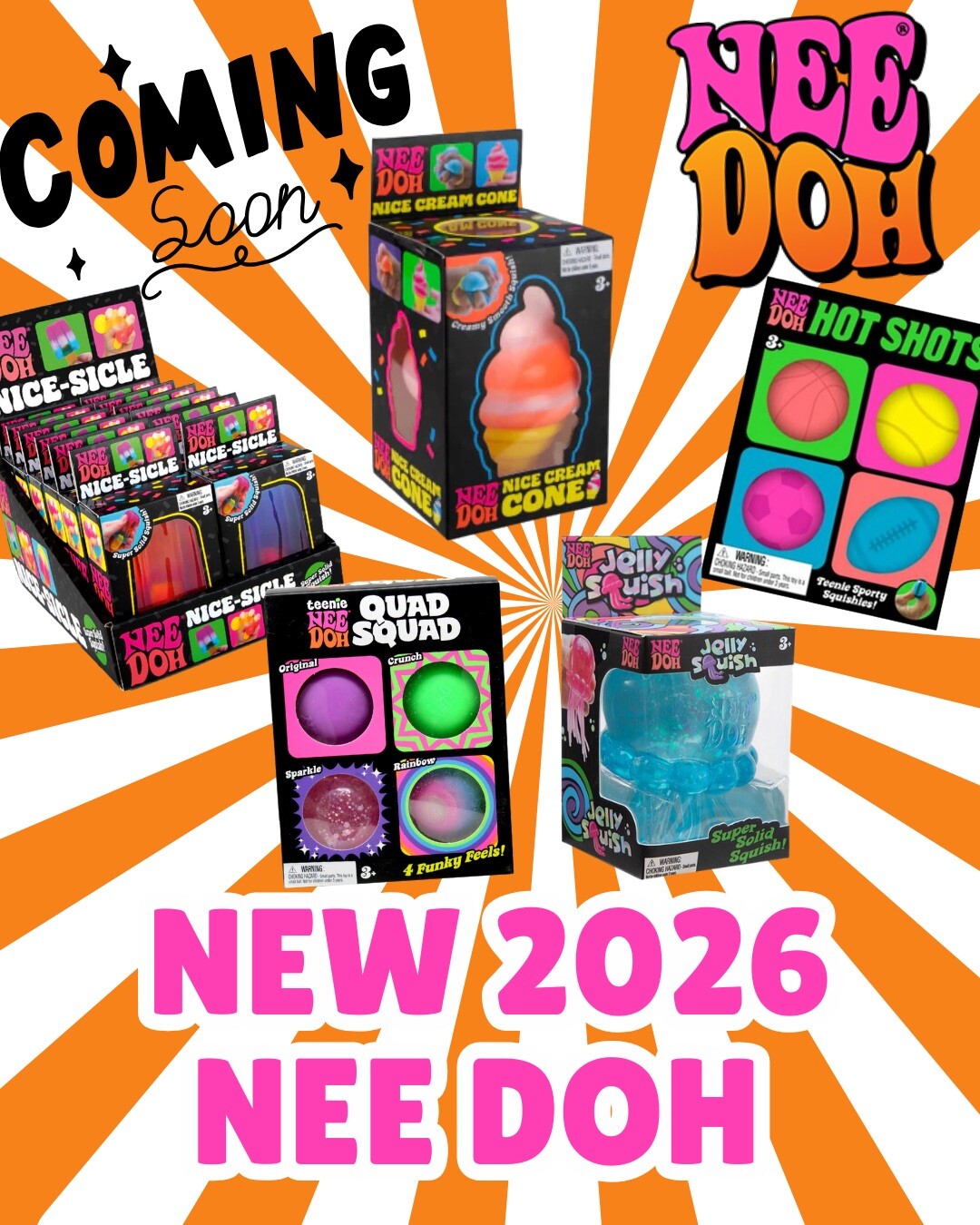 Learning - We went a little wild ordering the NEW Nee Doh lineup 😍🌀 ...