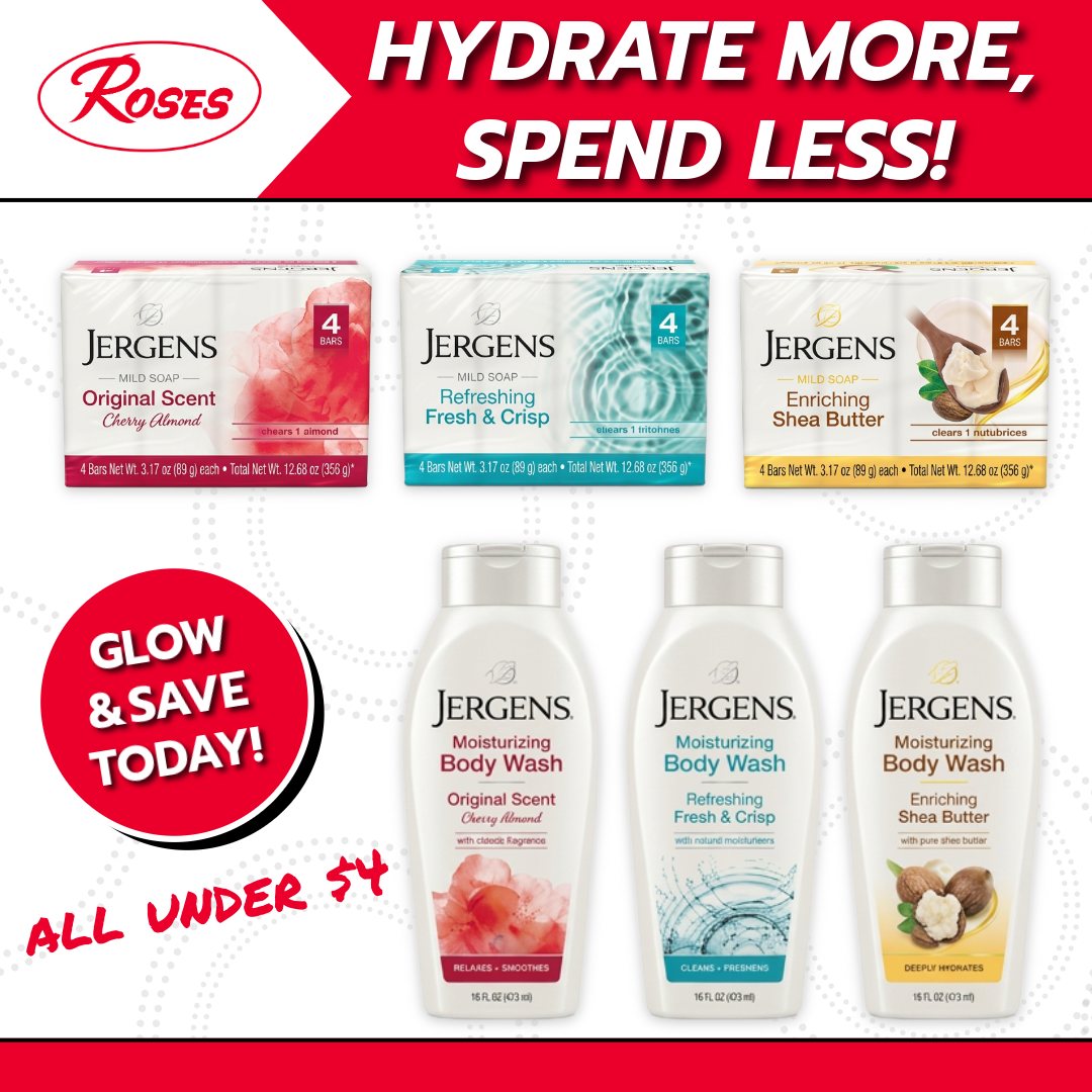 glutathione soap walgreens GLOW & SAVE TODAY Give your skin the care it deserves! ✨ Jergens ✨ Jergens Body Wash ✨ Under $4 Stop by Roses and stock up while these deals last! Available Options:100mg X 3pk Zeelab Glutathione Oral Solution watermelon flavor