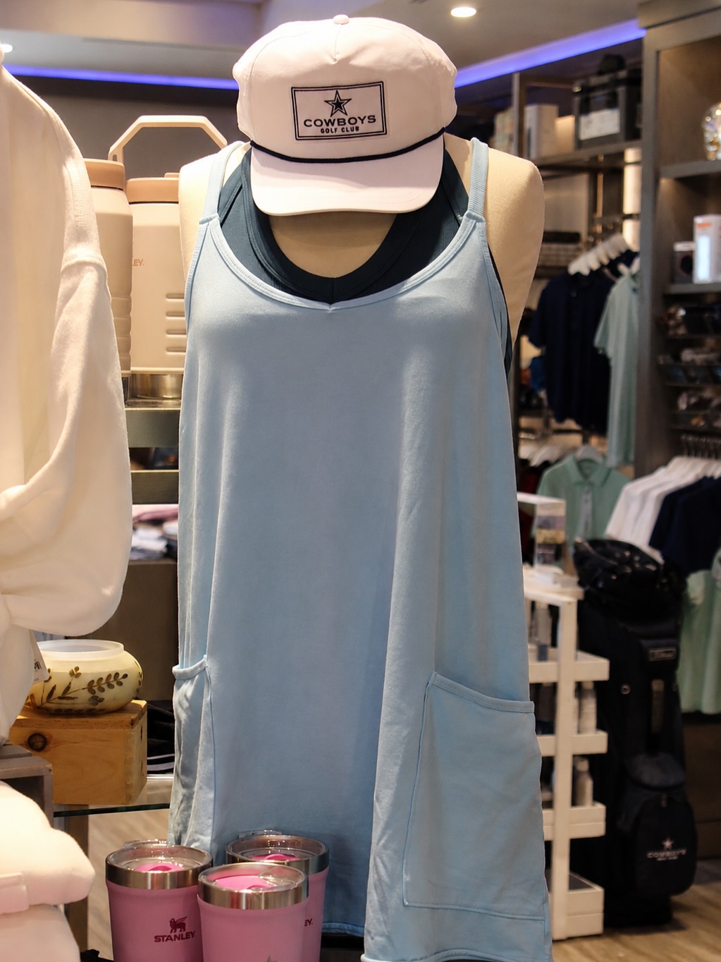 Elevated activewear at Cowboys Golf Club