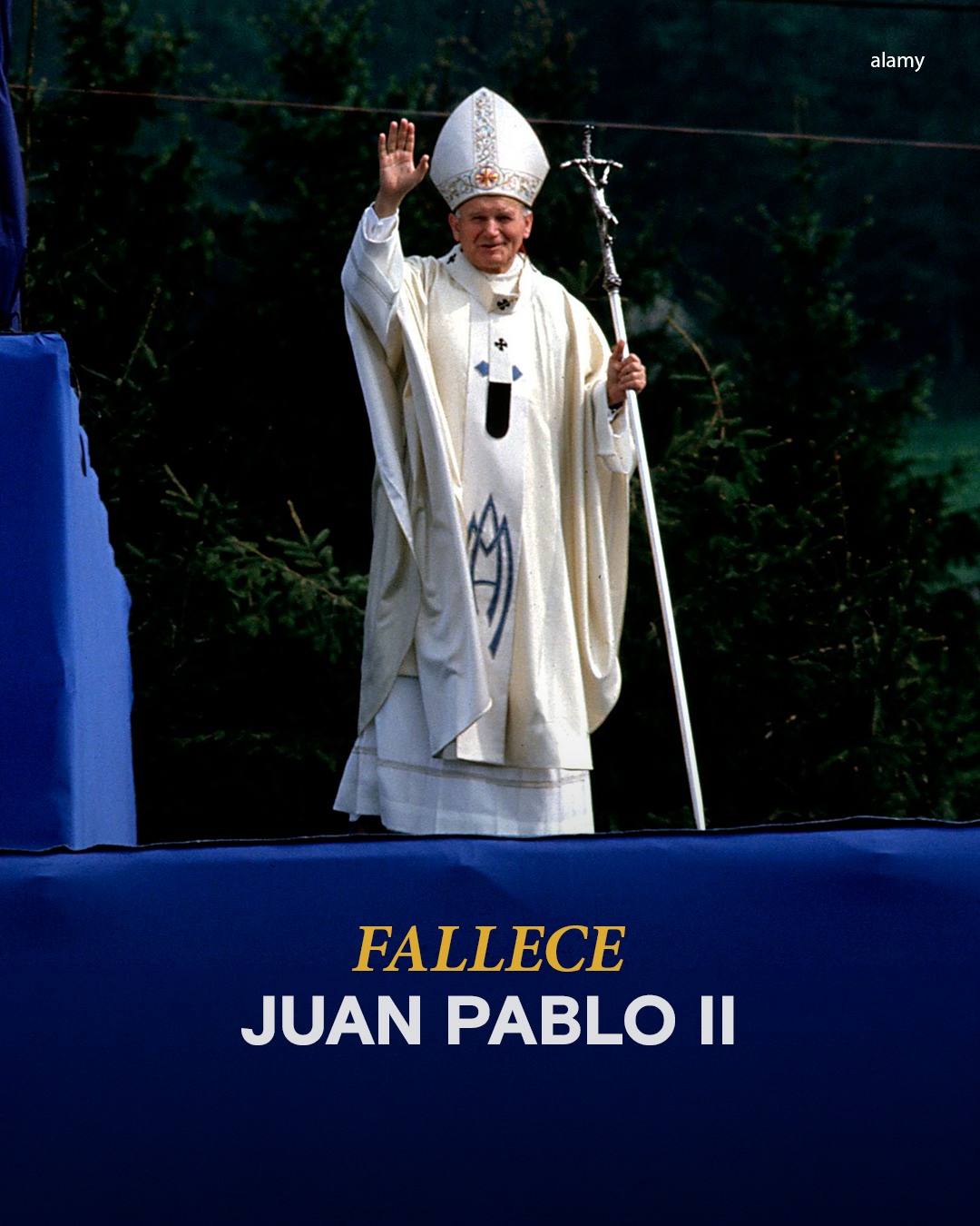 HoyEnLaHistoria En 2005, moría Juan Pablo II, uno de los papas más