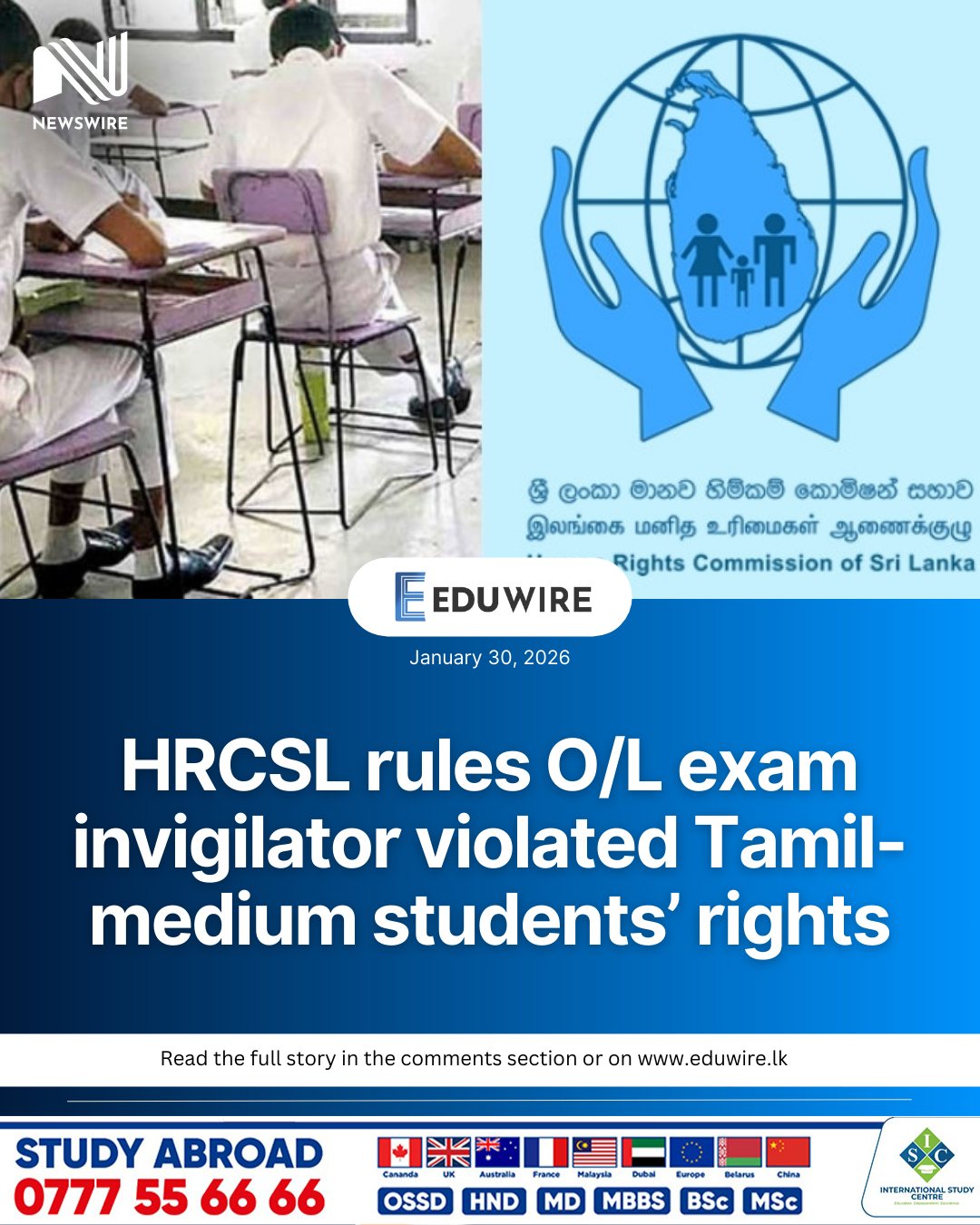 Newswire - The Human Rights Commission of Sri Lanka (HRCSL) has ...