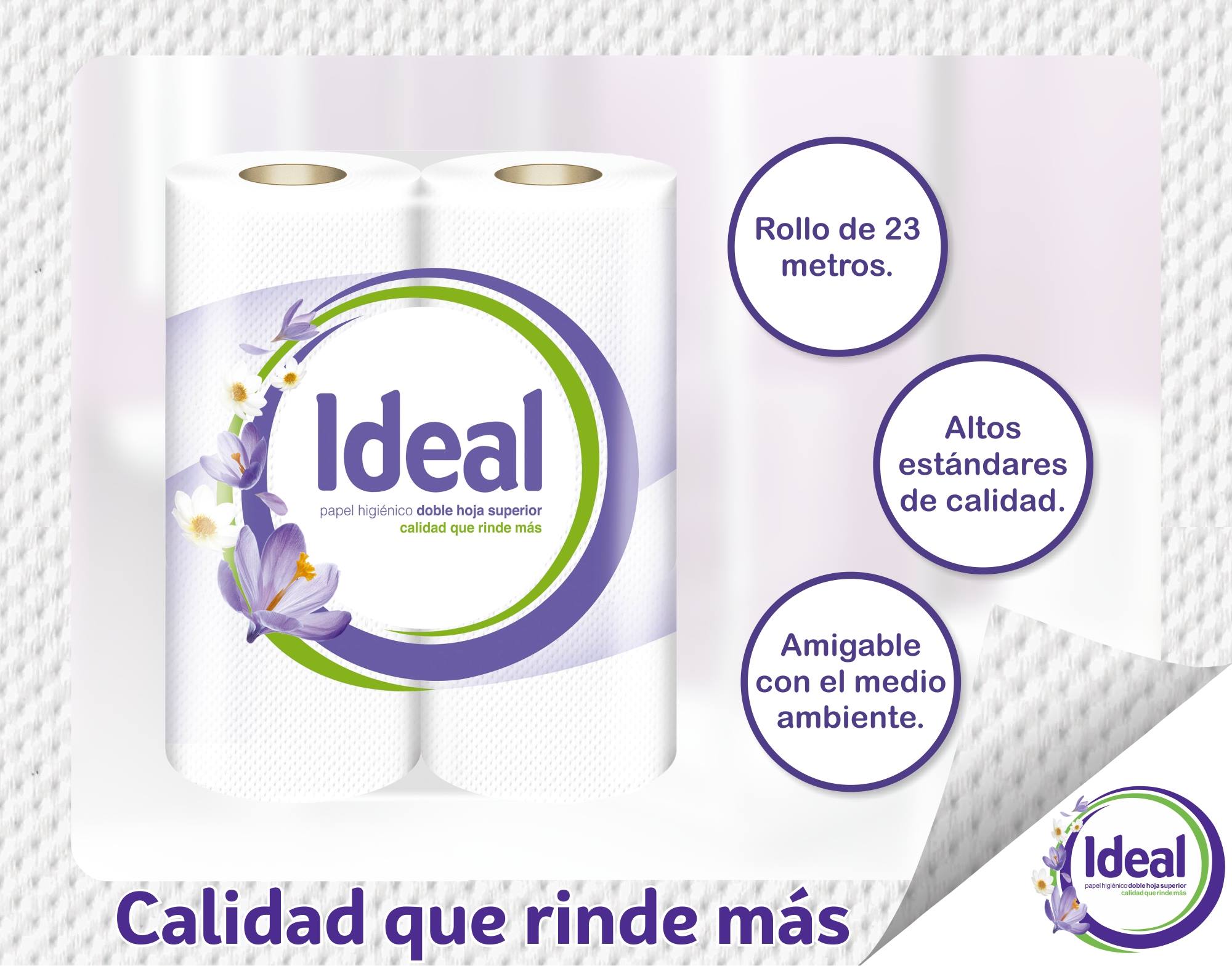 Ideal Perú - Papel Higiénico Ideal ¡Calidad qué Rinde Más¡ #SomosIdeal ...