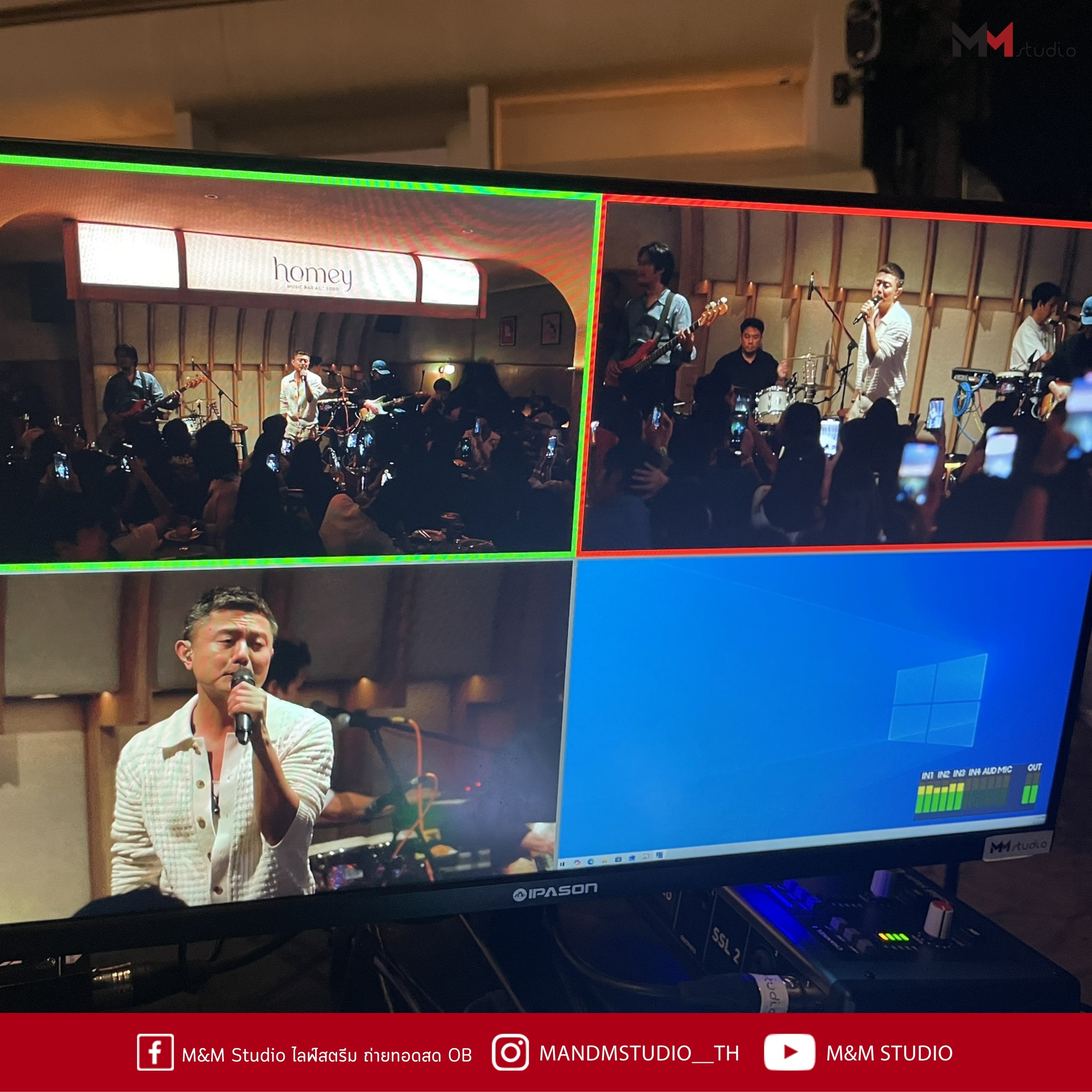 M&M Studio ไลฟ์สตรีม... - M&M Studio ไลฟ์สตรีม ถ่ายทอดสด OB