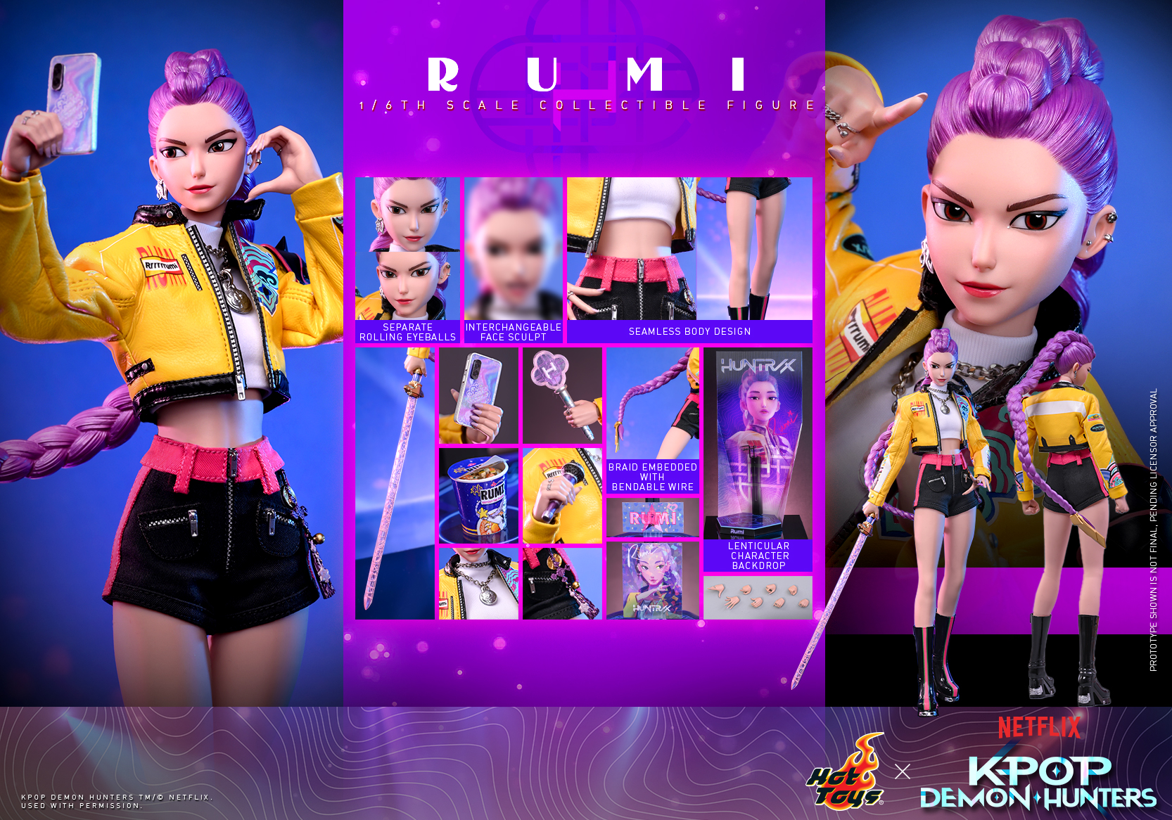 PRE-ORDER เปิดสั่งจองสินค้า 1. Hot Toys TMS176 KPop Demon Hunters ...