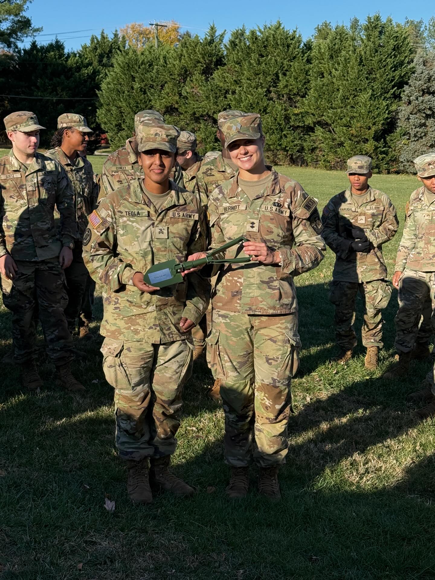 The Dig Deep Award - CDT Tedla... - JHU Blue Jay Battalion | Facebook