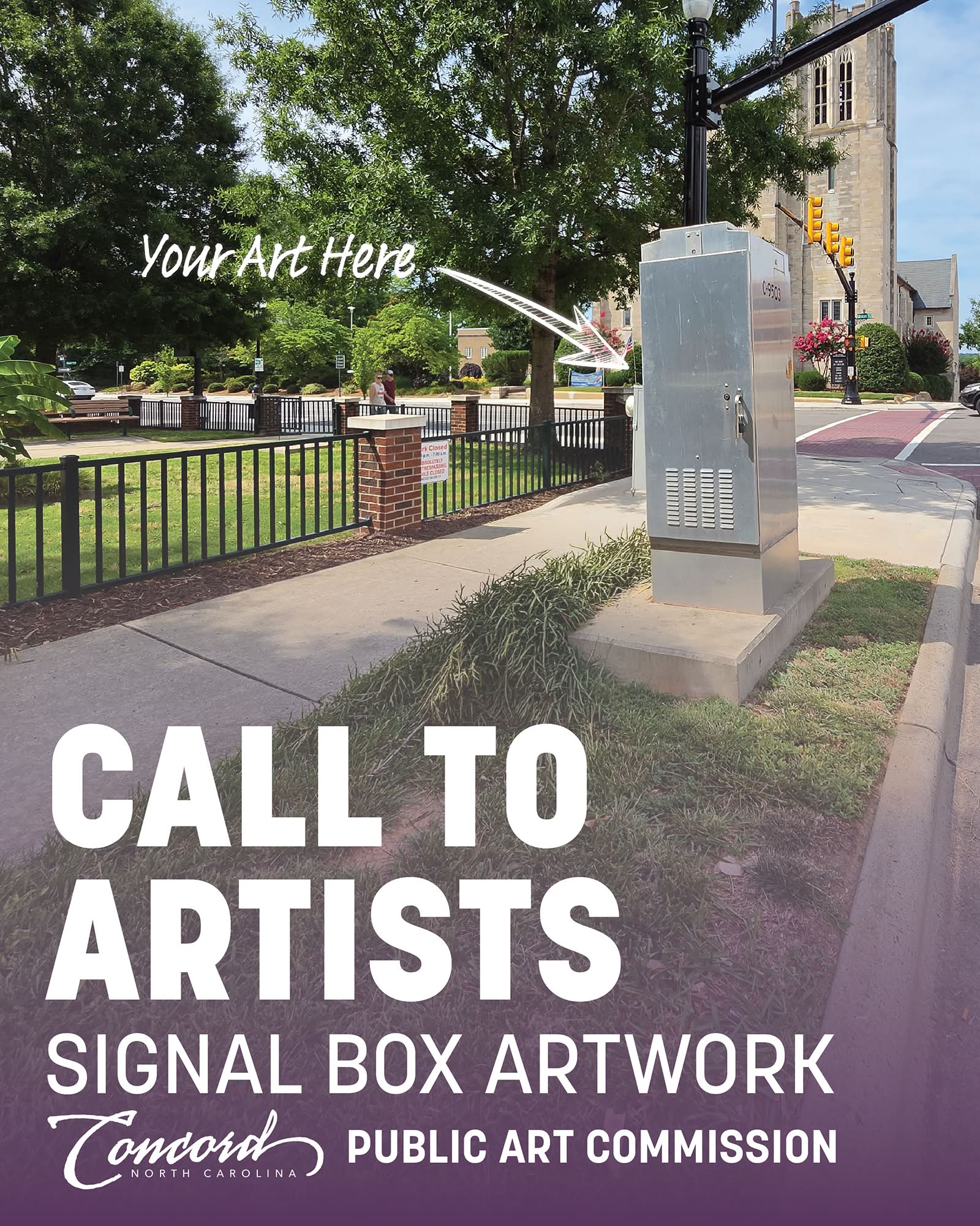 アート・デザイン・音楽 Planning and Community Action Calling all artists! 📣 #ConcordNC's Public Art Commission is