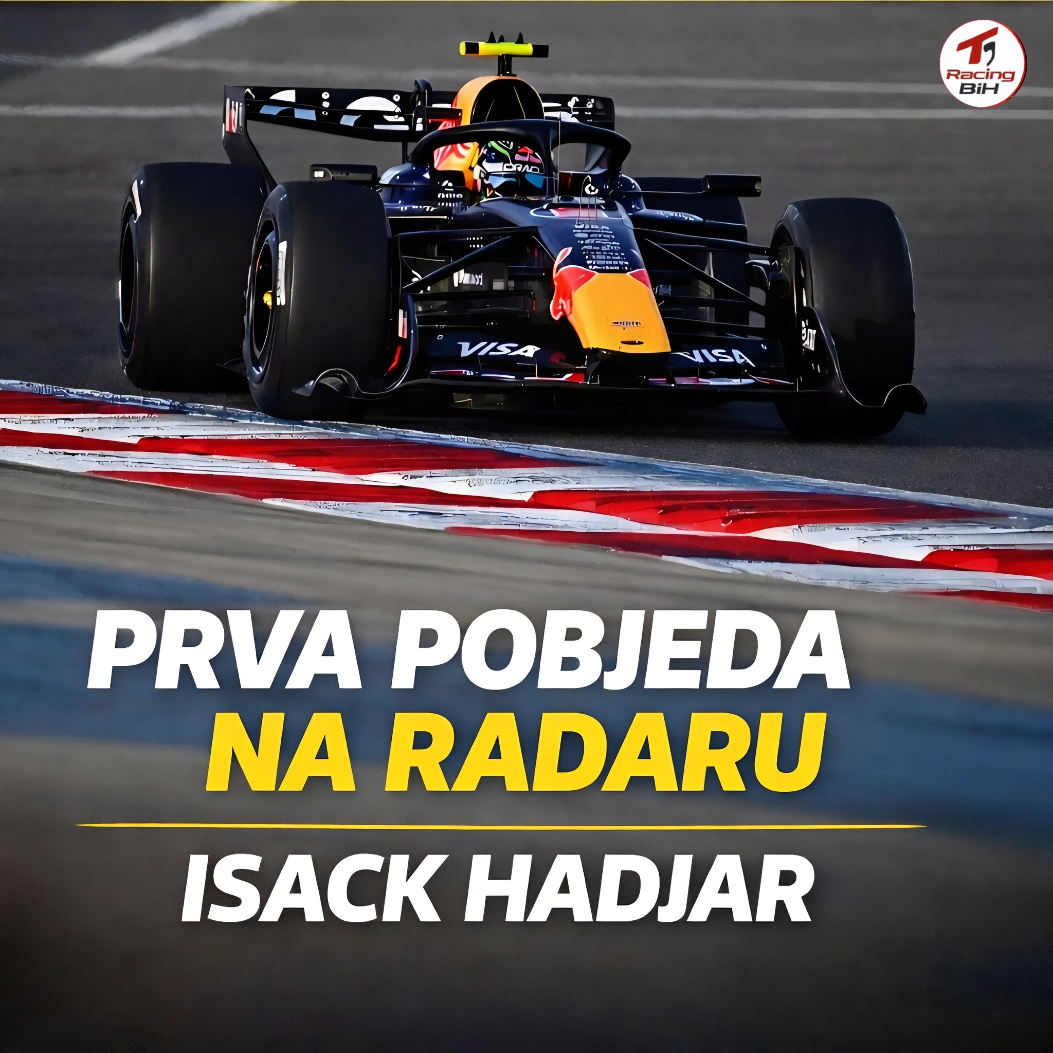 F1 Racing BiH - ⚠️Isack Hadjar poručuje da je prva pobjeda... | Facebook