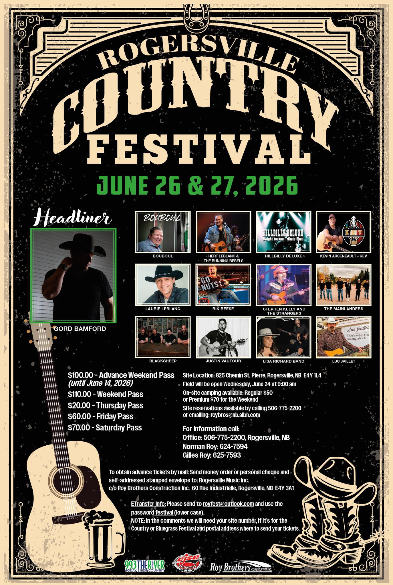 Country Calling has announced its lineup for the 2026 music