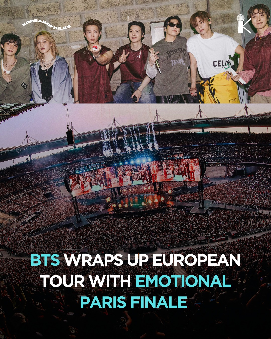 JK CRIED SO MUCH 🥺 BTS concluded the European leg of their