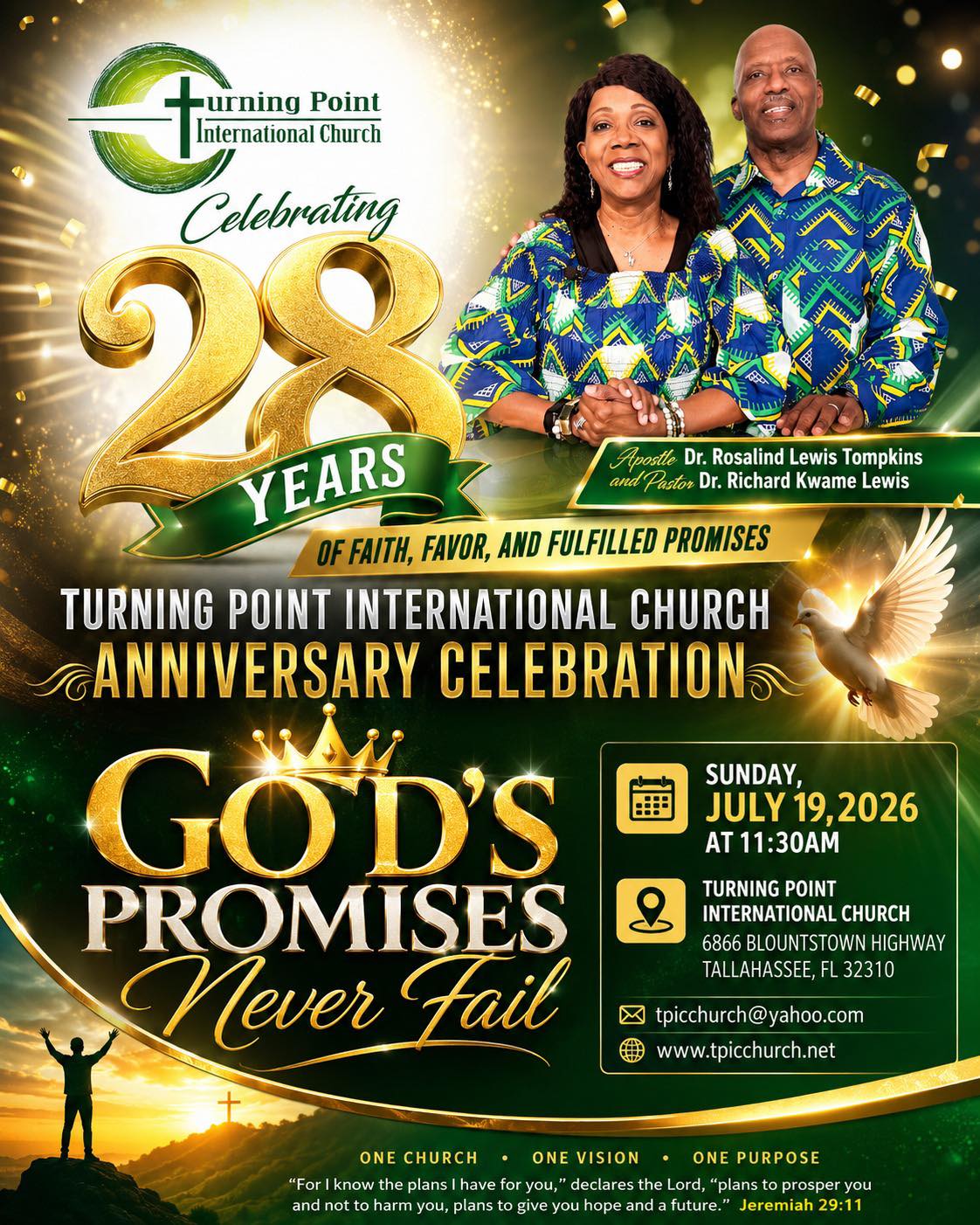 TURNING POINT コロニーST Turning Point International Church | Tallahassee FL