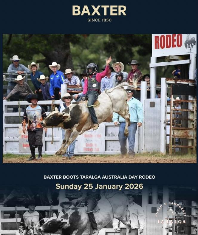 Taralga - Bulls ️ Broncos ️ Boots 🥾 ️ The 2026 Baxter Boots Taralga ...