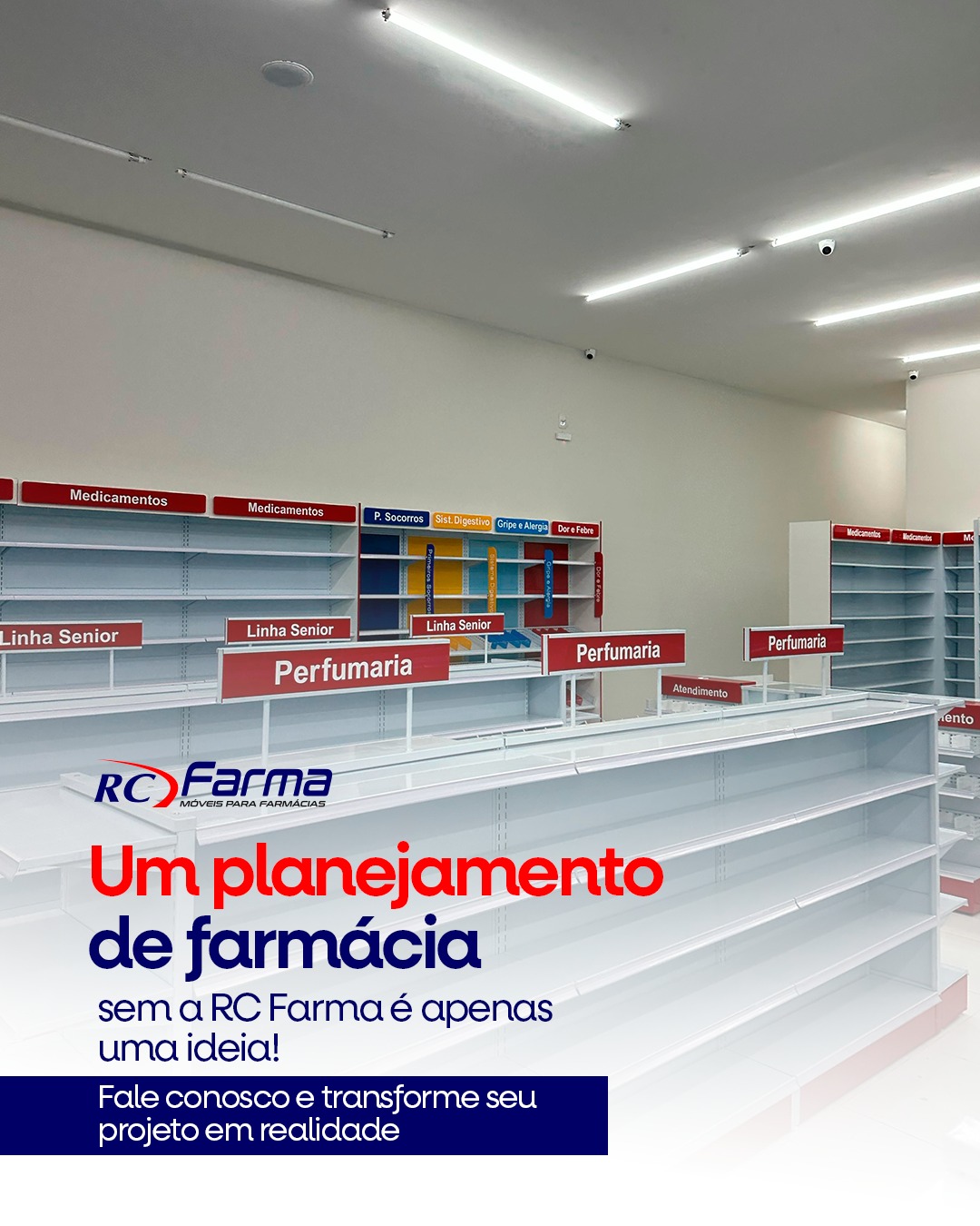 RC Farma Móveis para Farmácia | São José do Rio Prêto SP