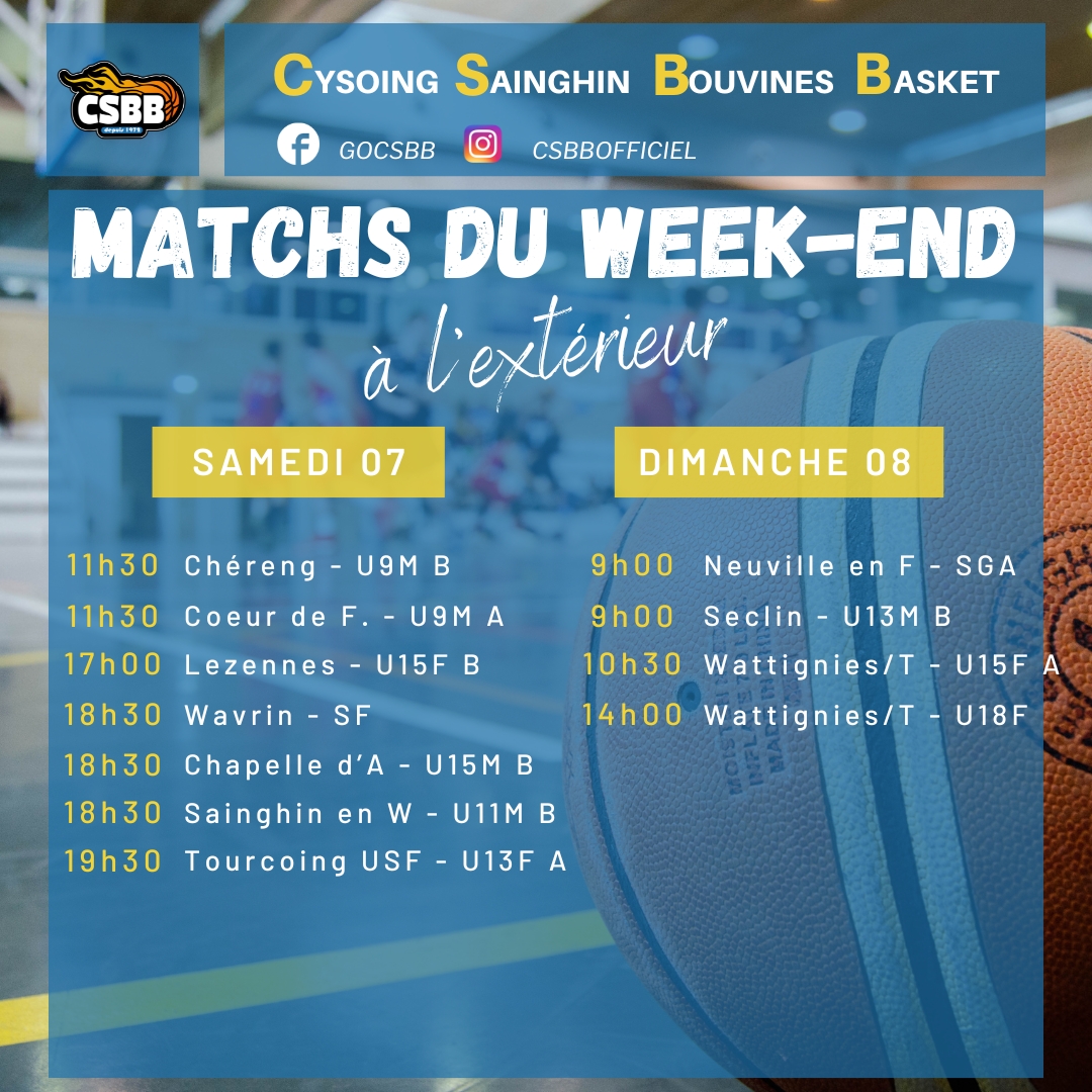 CSBB Cysoing... - CSBB Cysoing Sainghin Bouvines Basket