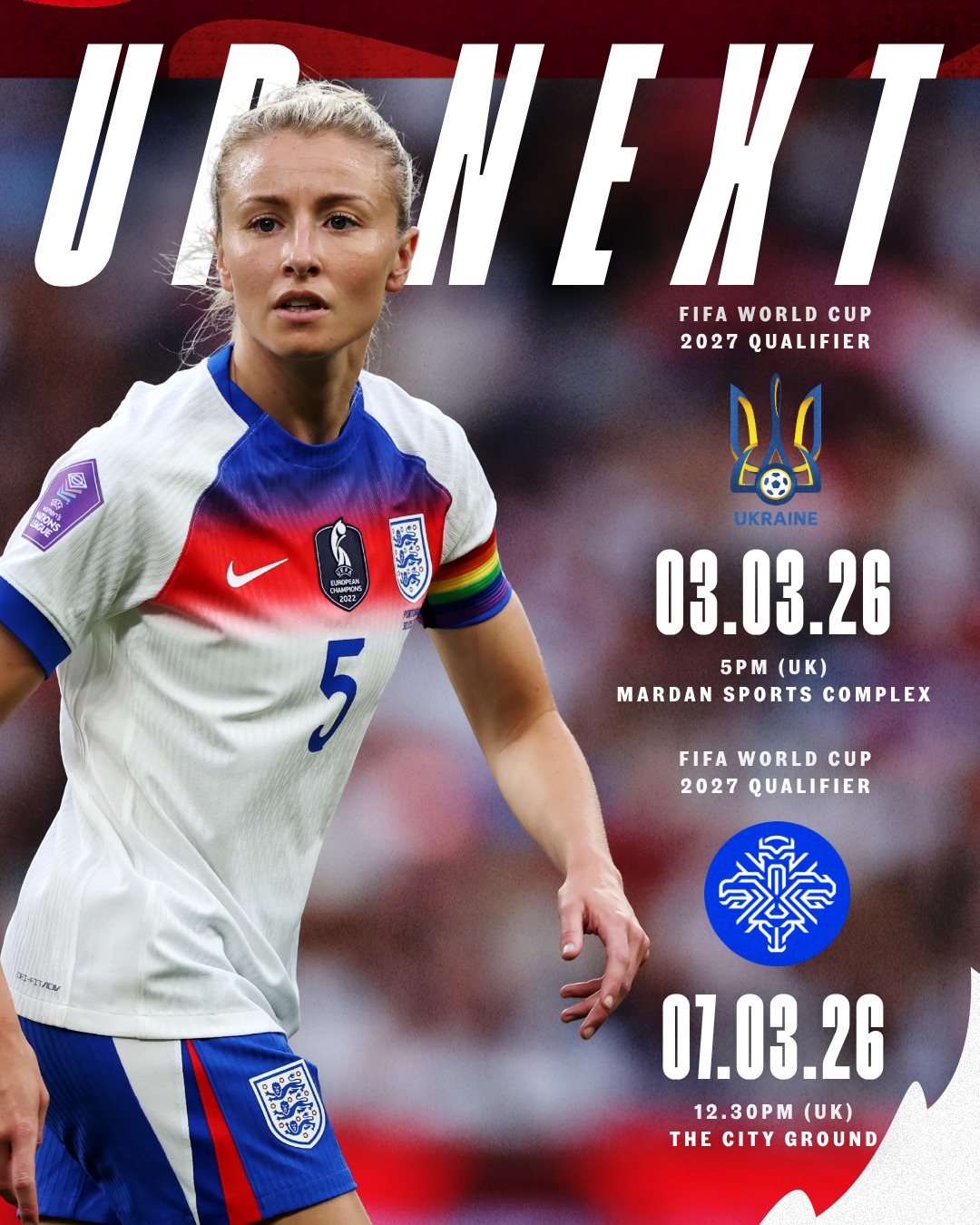 England - Two FIFA Women's World Cup qualifiers to start the year! 💪 ...