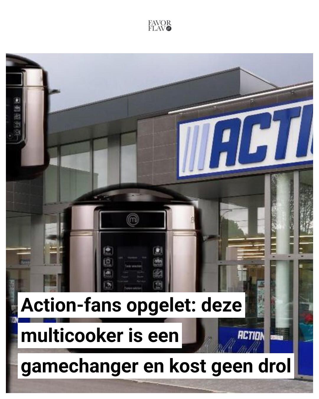 FavorFlav - Action verkoopt nu een MasterChef 10-in-1 multicooker voor ...