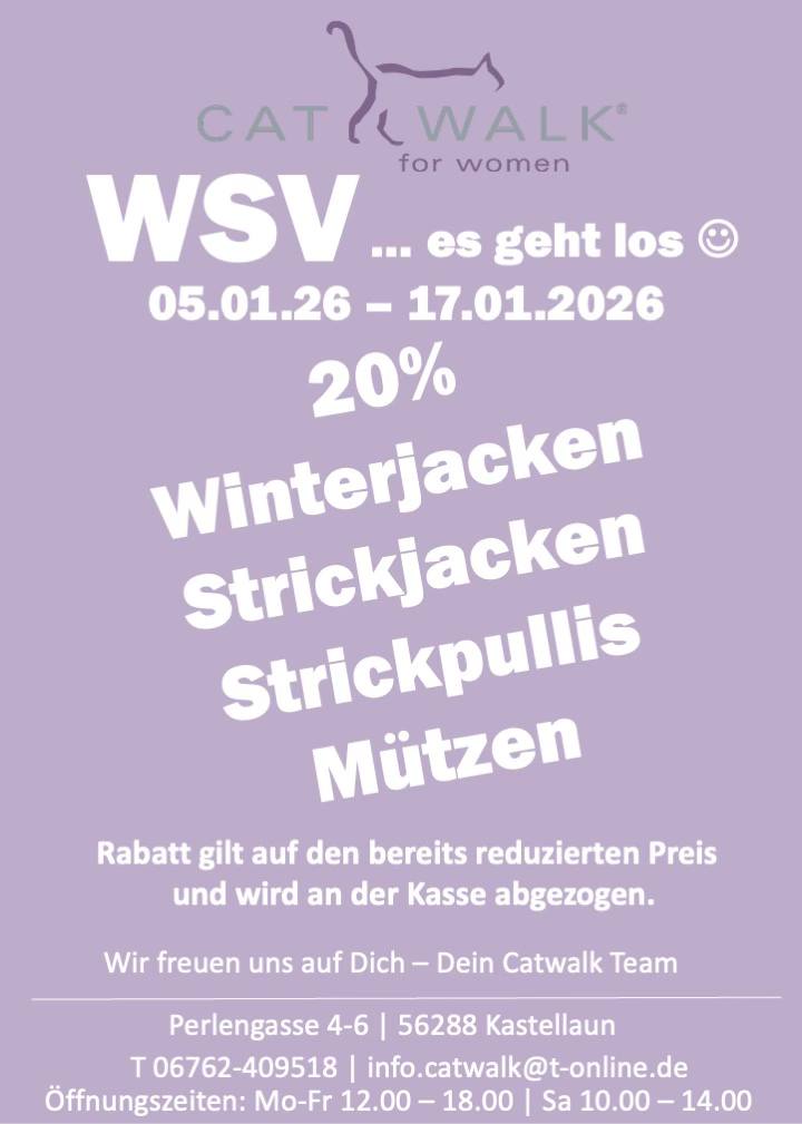 Catwalk for women -... - Catwalk for women - Kastellaun