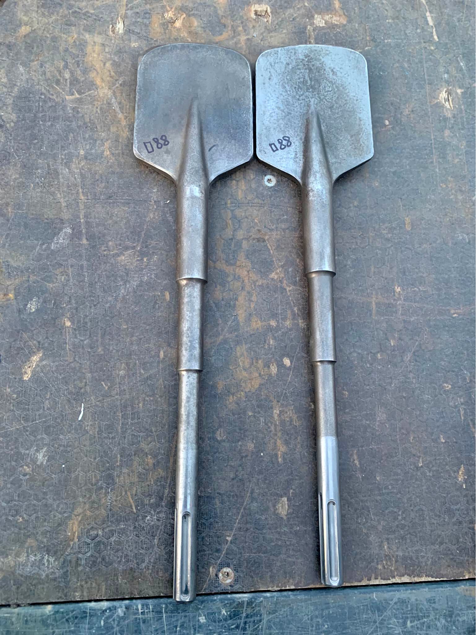 Clay spade for kango breaker Sds max fits Hilti te500 te700 te706 ...