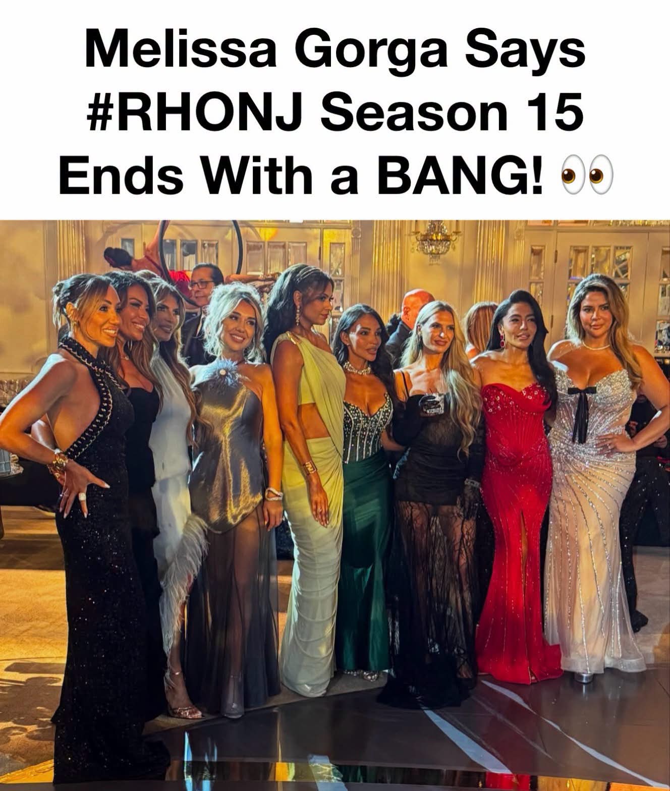 the real housewives of new jersey messes and bridesmaid dresses Teresa Giudice on moving forward from feud with Melissa Gorga One-piece wedding dress