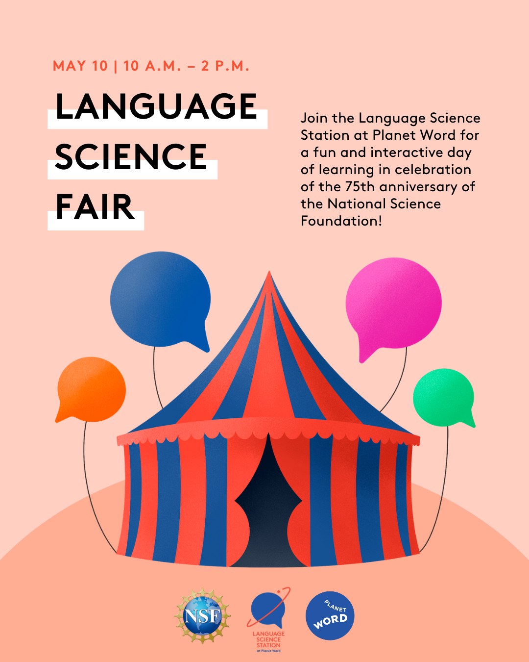 Planet - Join the Language Science Station at Planet Word on Saturday ...