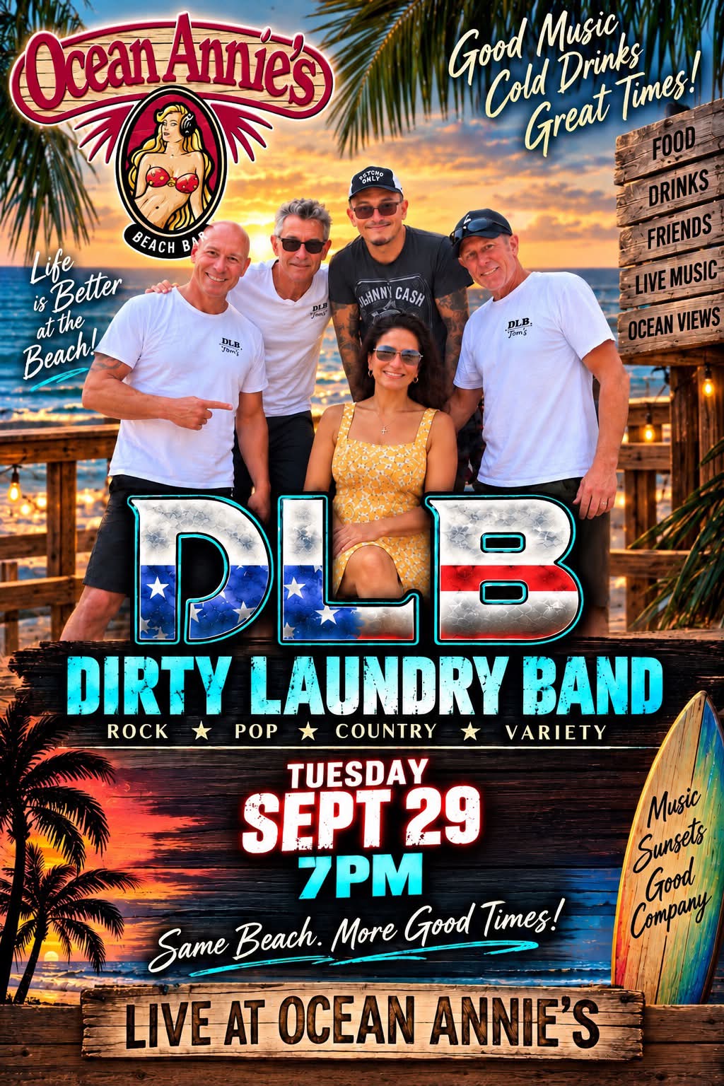 Dirty Laundry Band SC