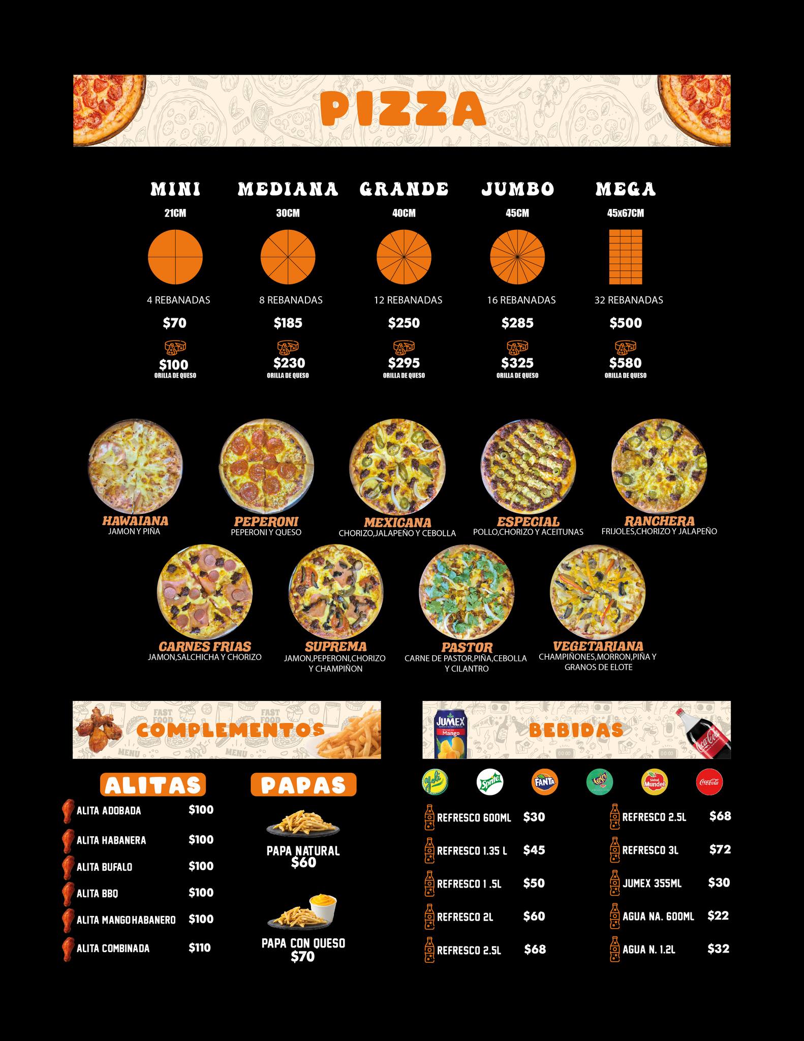 Pizzas Guiri Guiri | El Ocotito