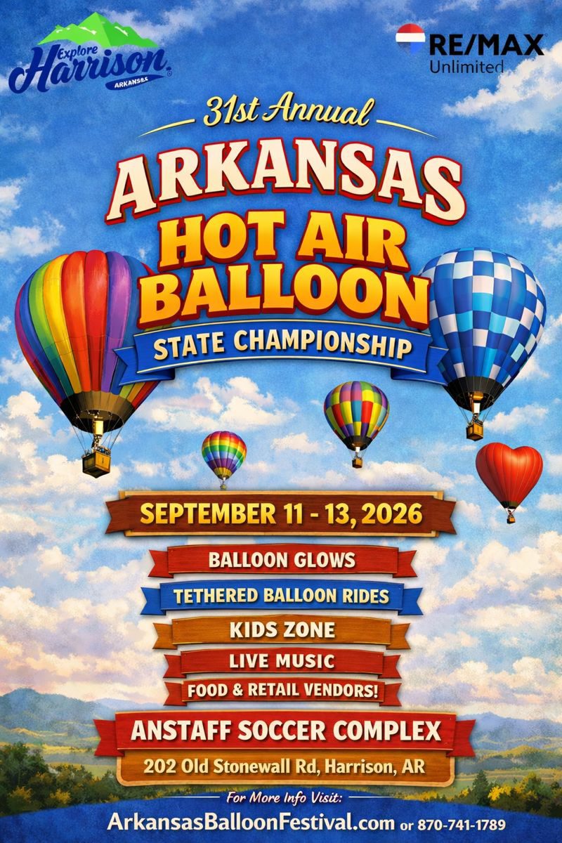 Arkansas - Above Balloons thanks Cameron | Facebook