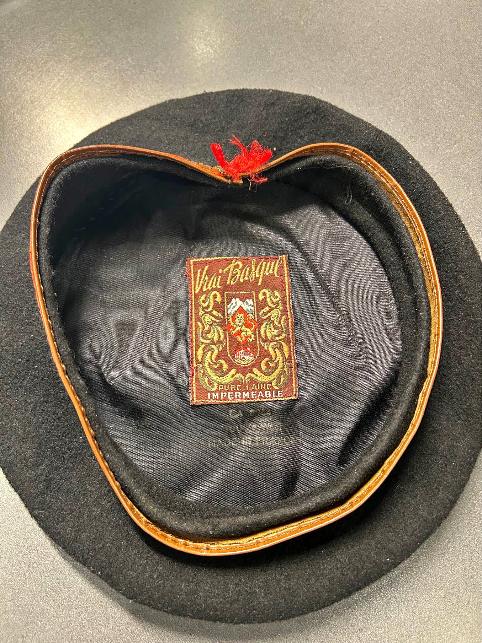 Beret Vintage 70s 