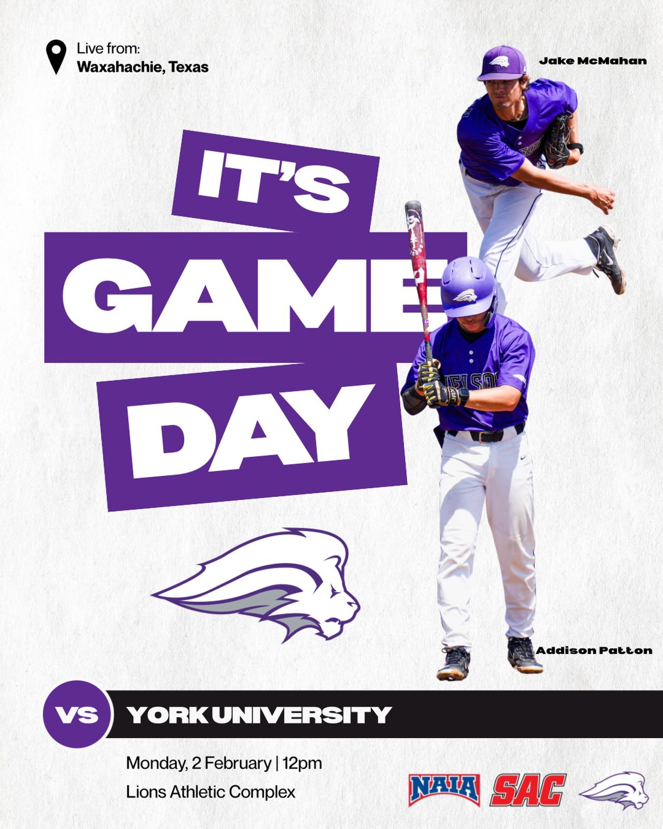 Nelson University Baseball | Waxahachie TX
