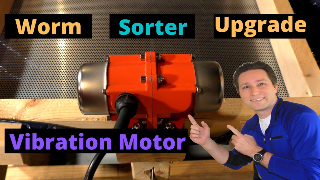 Testing out a concrete vibration motor... - World Composting