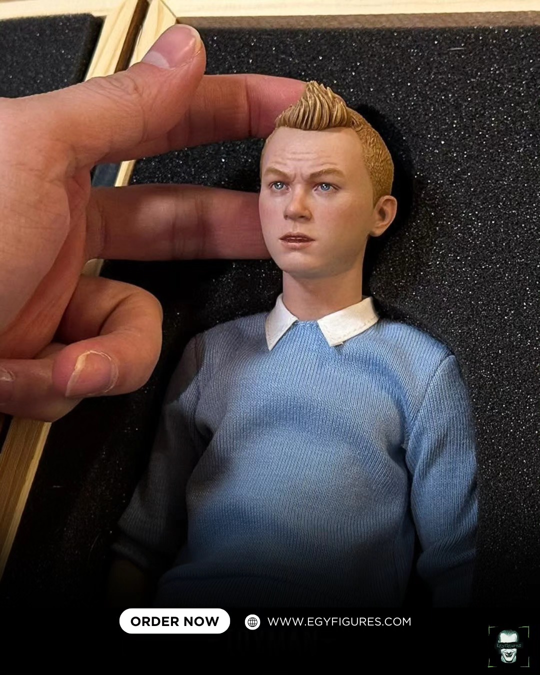 Tintin & Captain Haddock + Detectives (Full Set) - By ToyMan 1/6