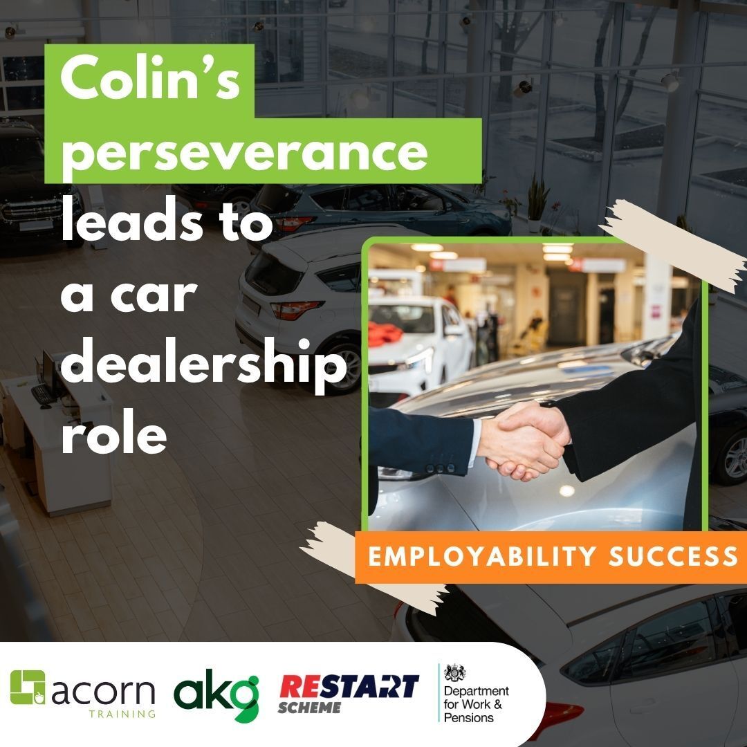 Acorn - Car Dealership Employment Success Story Colin joined our ...