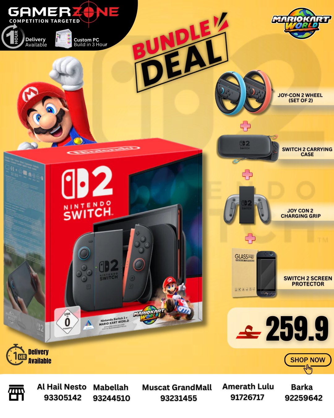 Gamer - 🎮🔥 Nintendo Switch 2 – Mario Kart World Bundle Offer 🔥🎮 Get ...