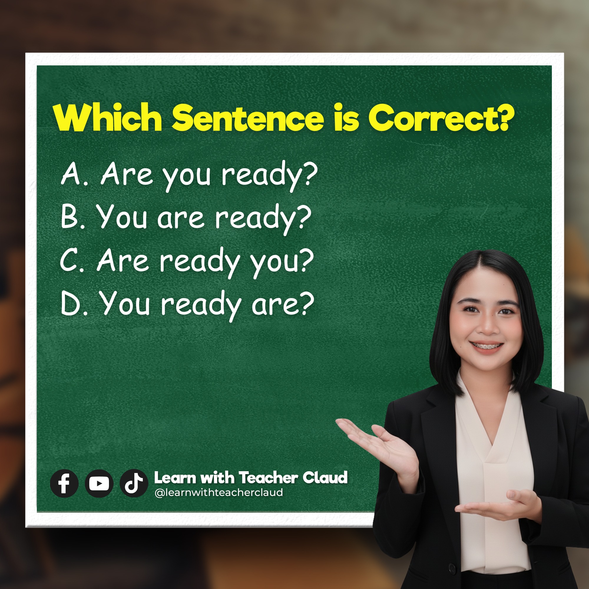 Learn with Teacher Claud