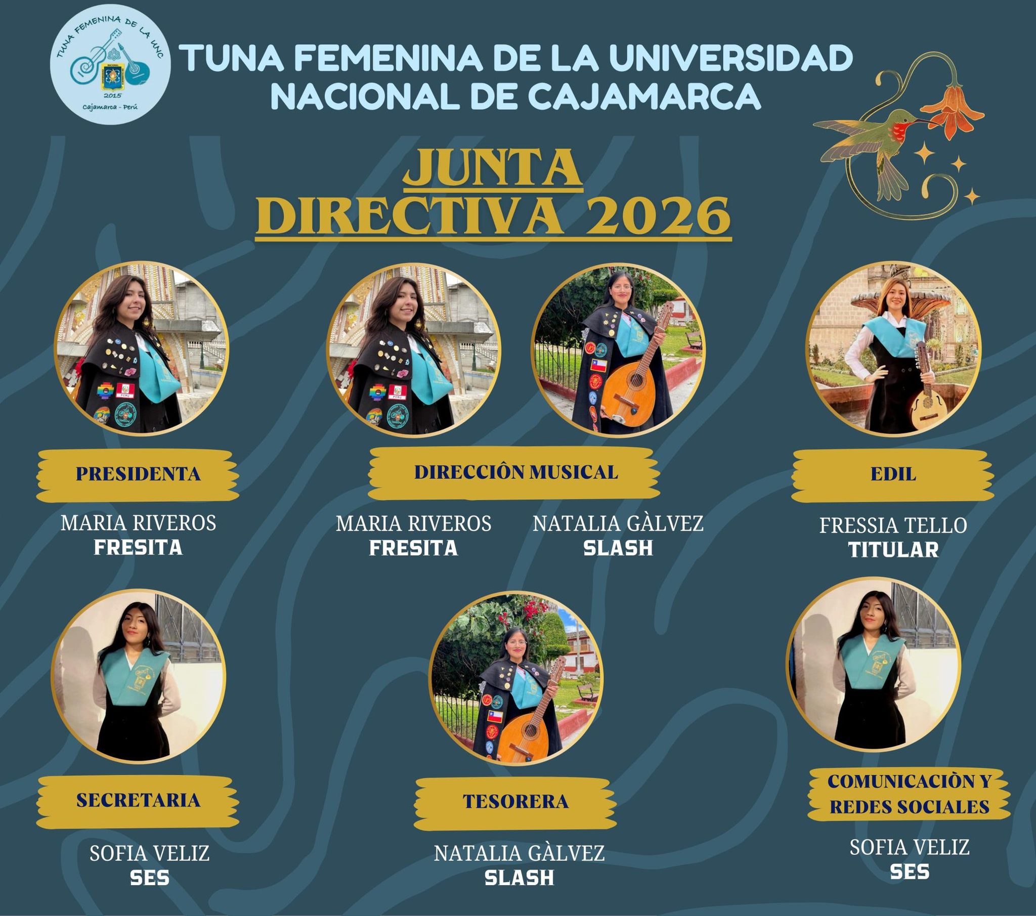 📌... - Tuna Femenina de la Universidad Nacional de Cajamarca | Facebook