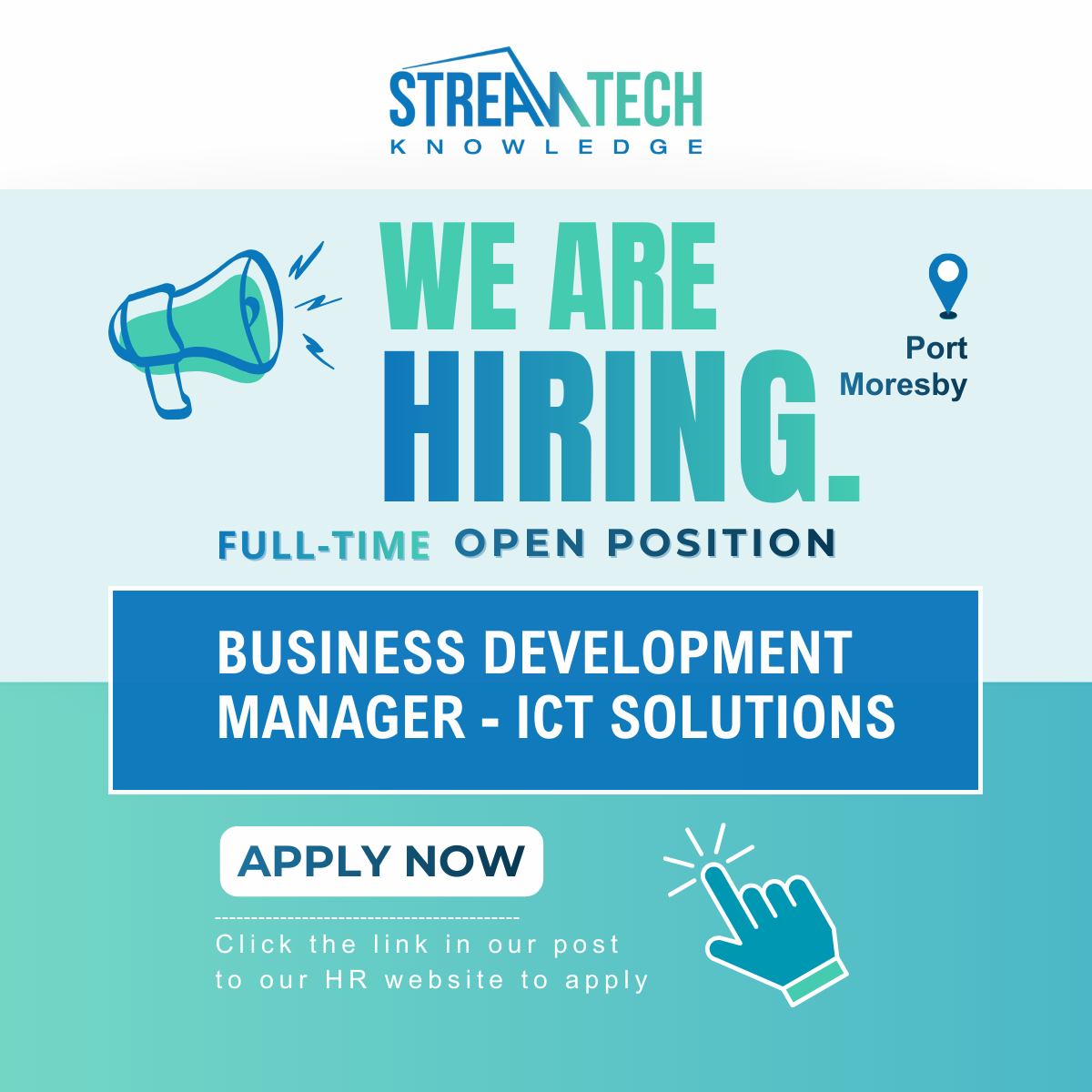 StreamTech - 🔥 We’re Hiring: Business Development Manager – ICT ...