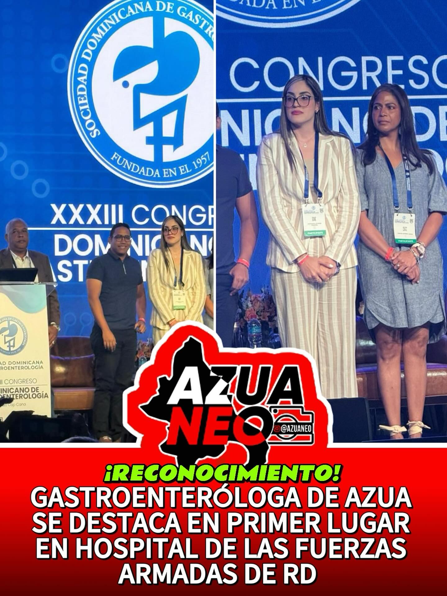 Azuaneo - ¡Orgullo y excelencia médica azuana! En el Congreso de la ...