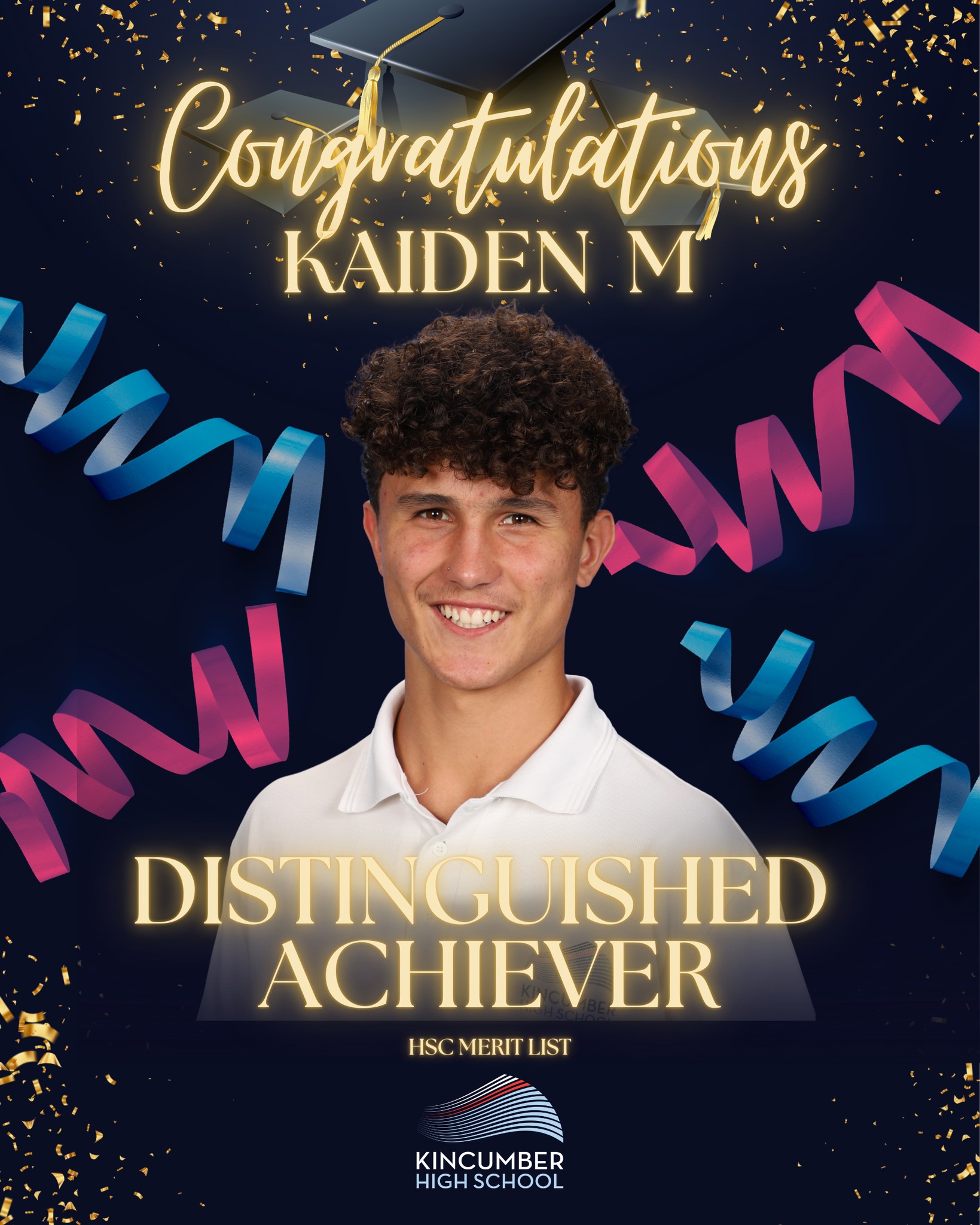 🎉 Congratulations Kaiden M – HSC... - Kincumber High School | Facebook