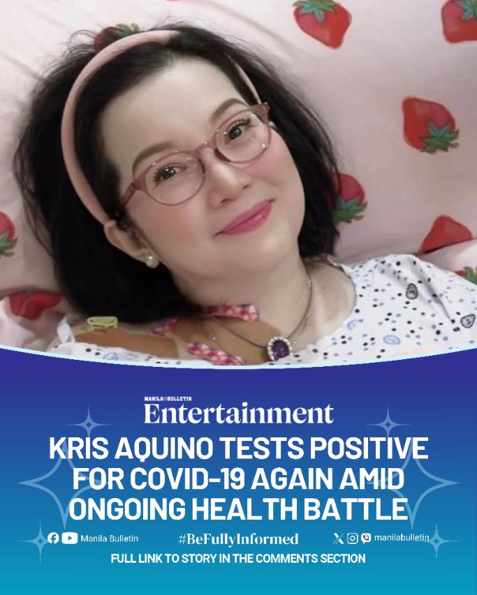 Kris Aquino has tested positive for COVID-19 once again after being hospitalized several days ago. The Queen of All Media revealed that she had been suffering from fever and persistent coughing since
