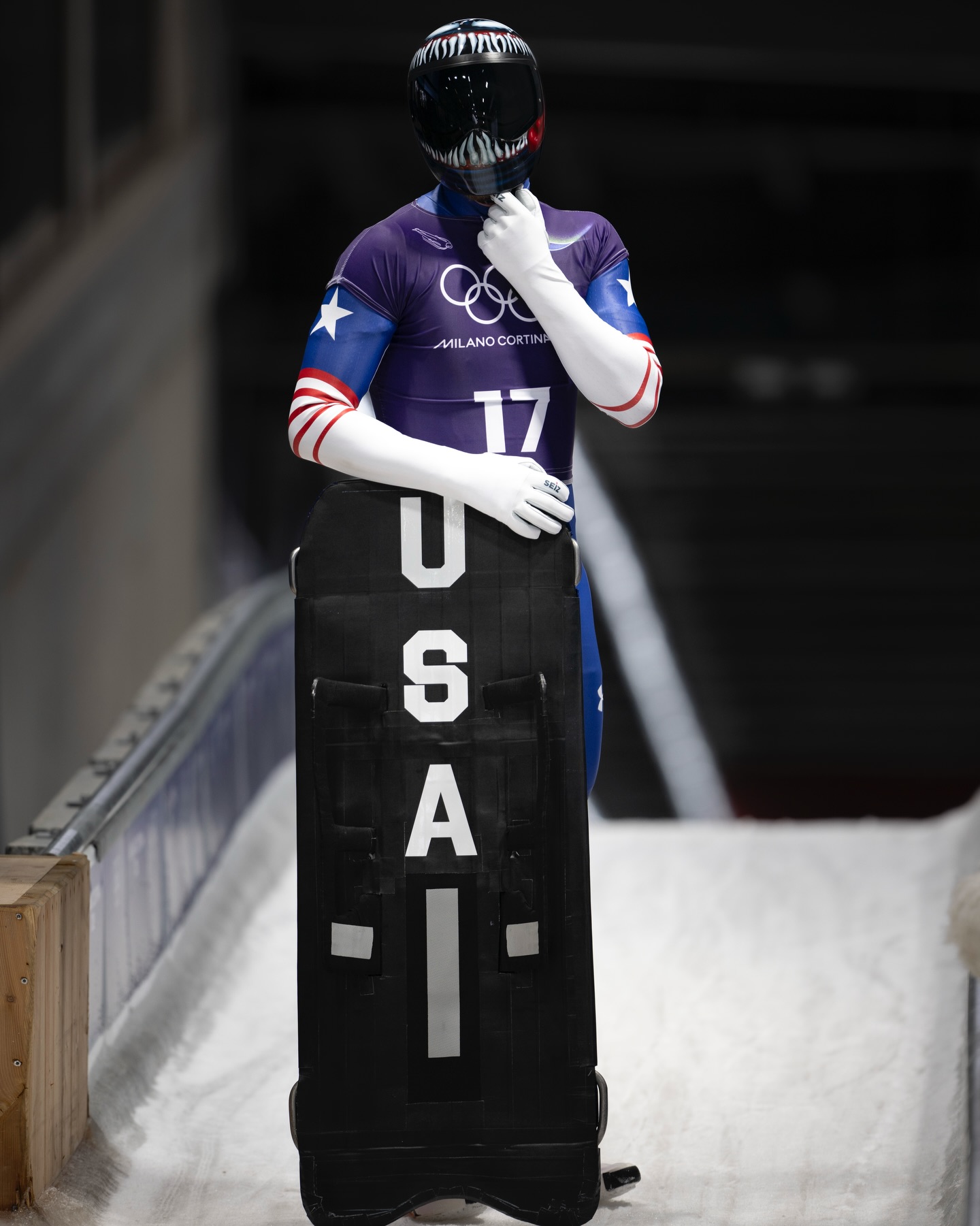 Austin Florian skeleton athlete