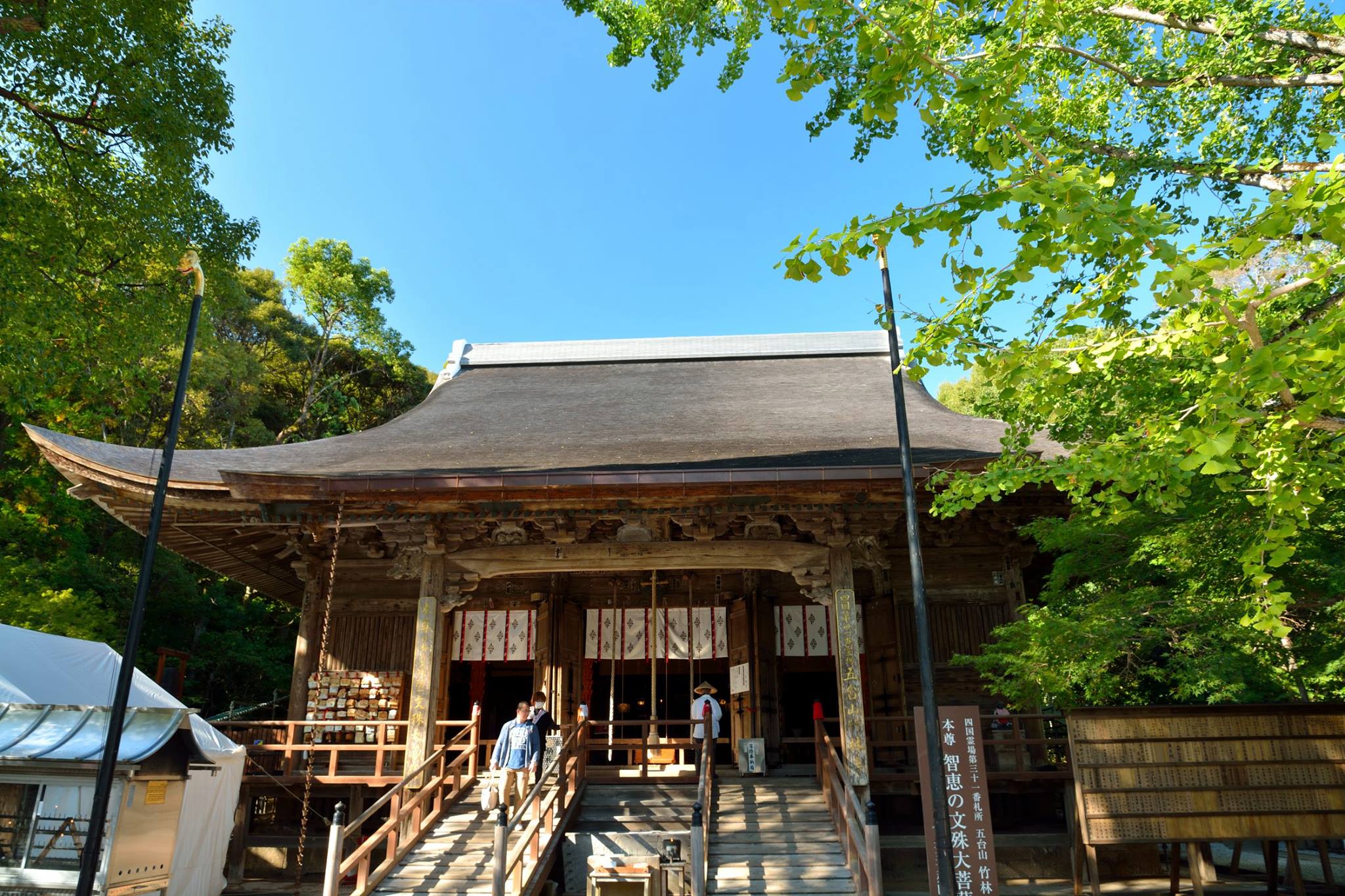 土佐地區著名的寺廟竹林寺座落在五台山上，為日本三大... - 四國高知魅力一網打盡 Visit Kochi Japan TW