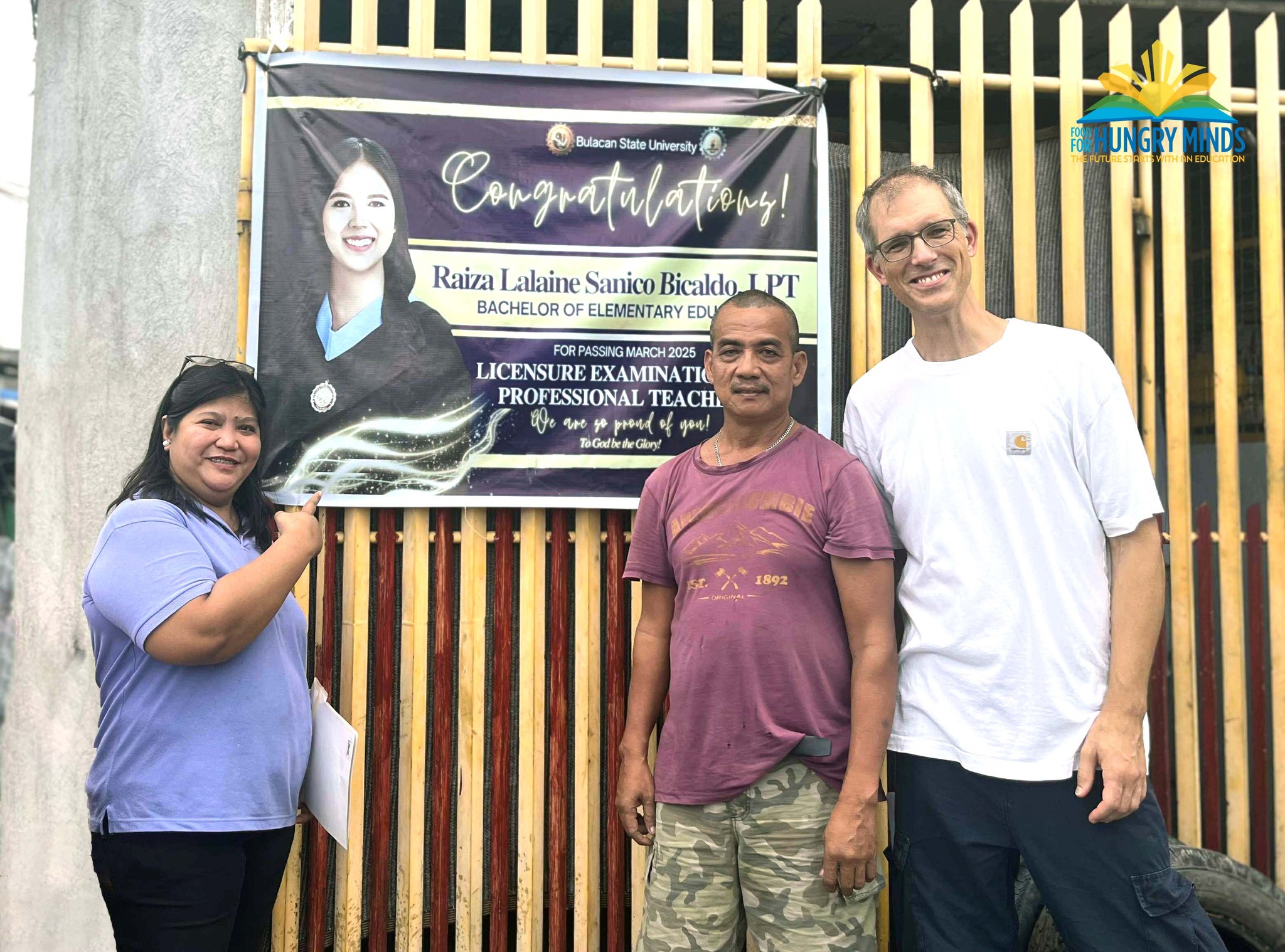 During a home visit in Malolos,... - Food for Hungry Minds | Facebook