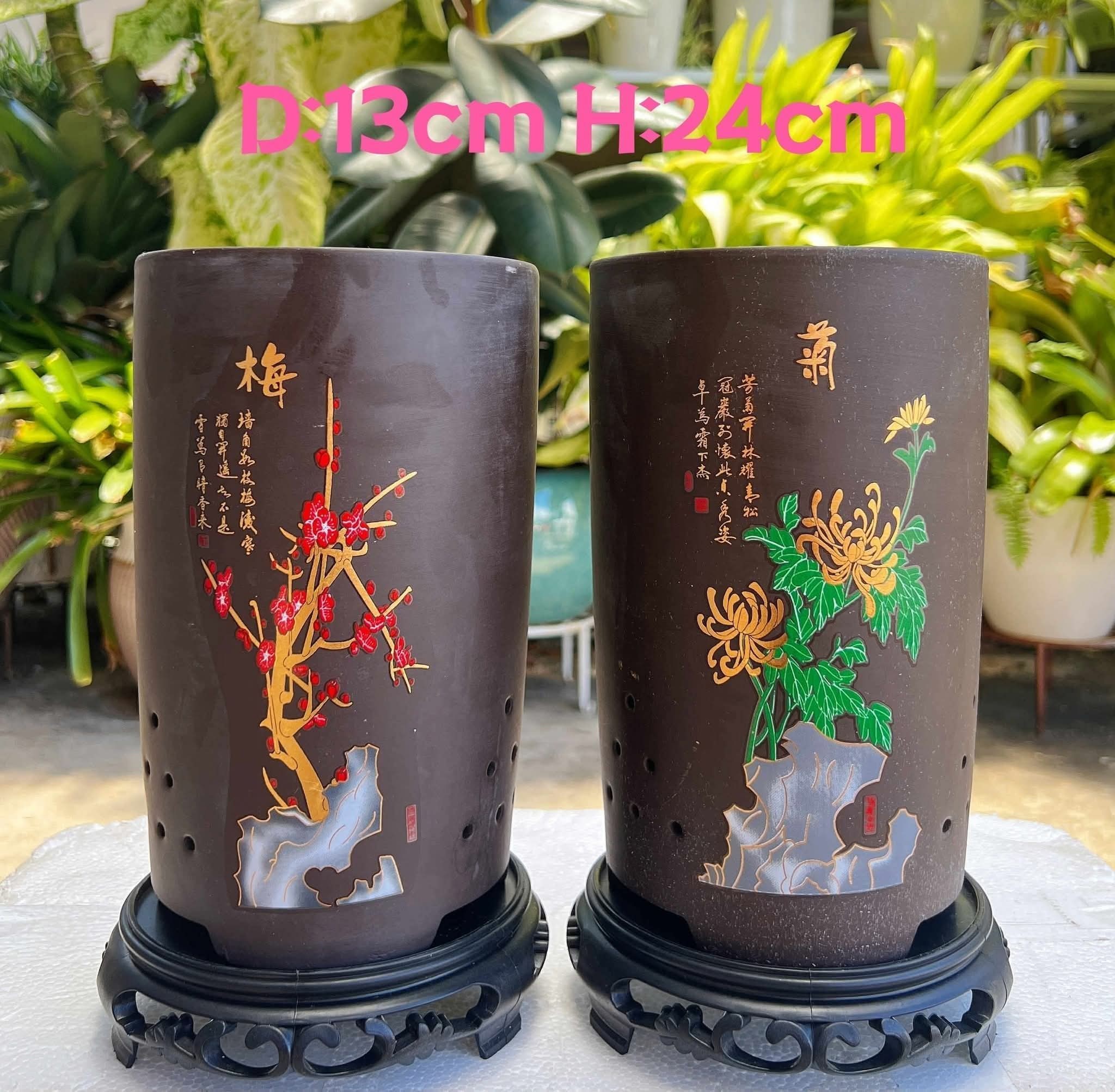 竜盆 長方形盆 紫砂盆 Last2.一款就一个咯，，美美的精品紫砂盆➕底座，rm55for1set，高品质