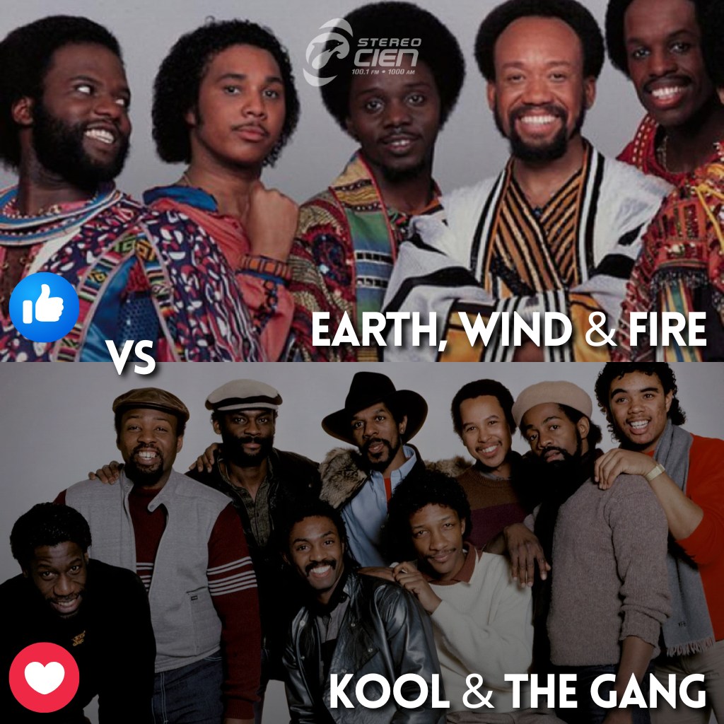 Earth, Wind & Fire vs. Kool & The Gang — duelo de funk y fiesta