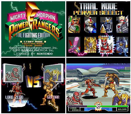 Hội - Mighty Morphin Power Rangers - The Fighting Edition là một tựa ...